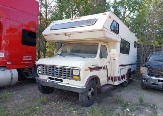 1986 FORD ECONOLINE E350 CUTAWAY VAN