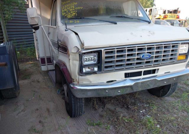 1986 FORD ECONOLINE E350 CUTAWAY VAN