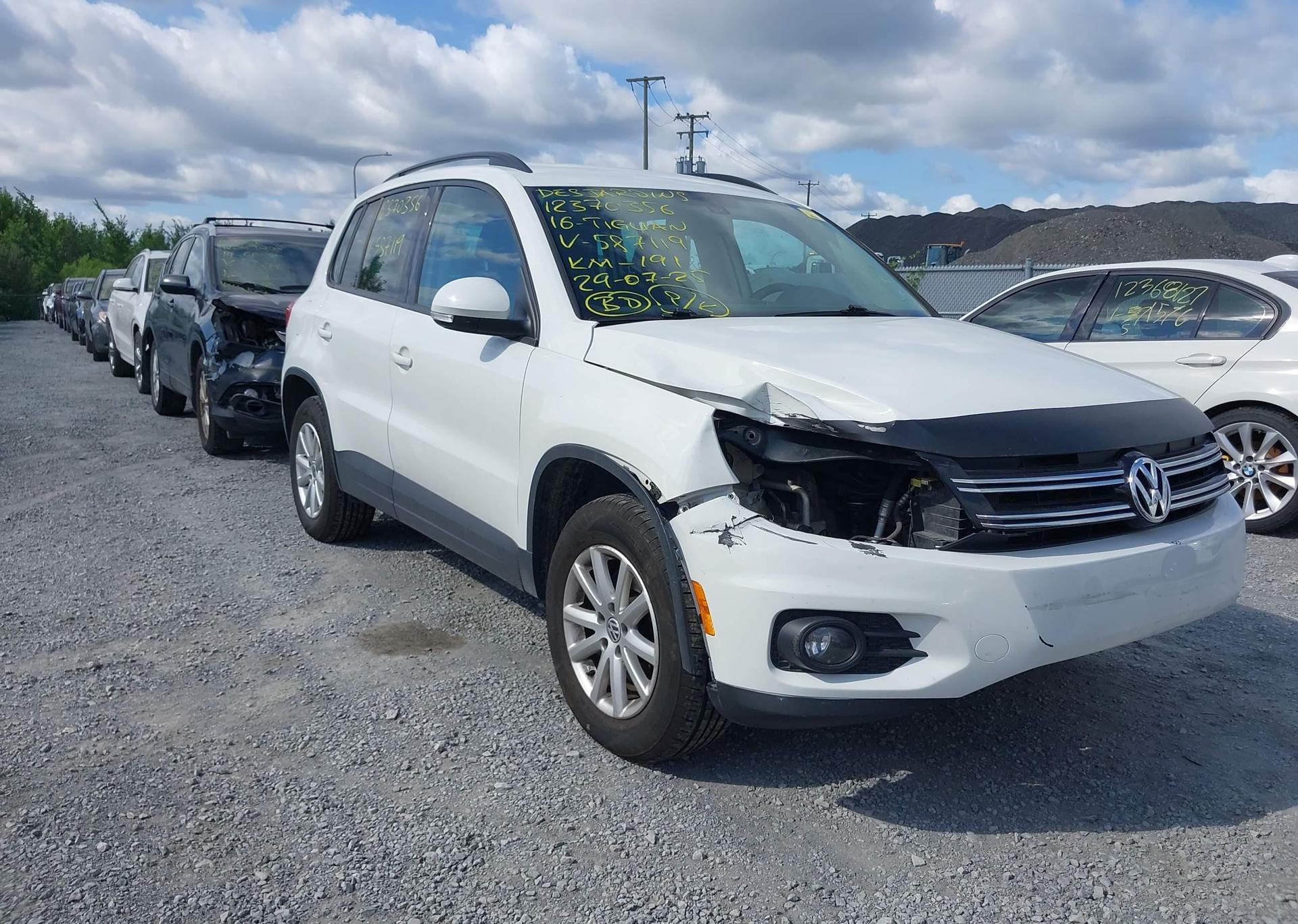 2016 VOLKSWAGEN TIGUAN COMFORT