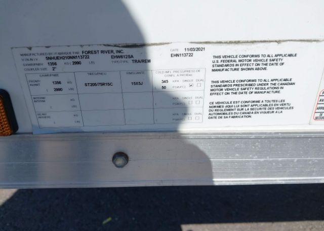 2022 REMORQUE EHW61