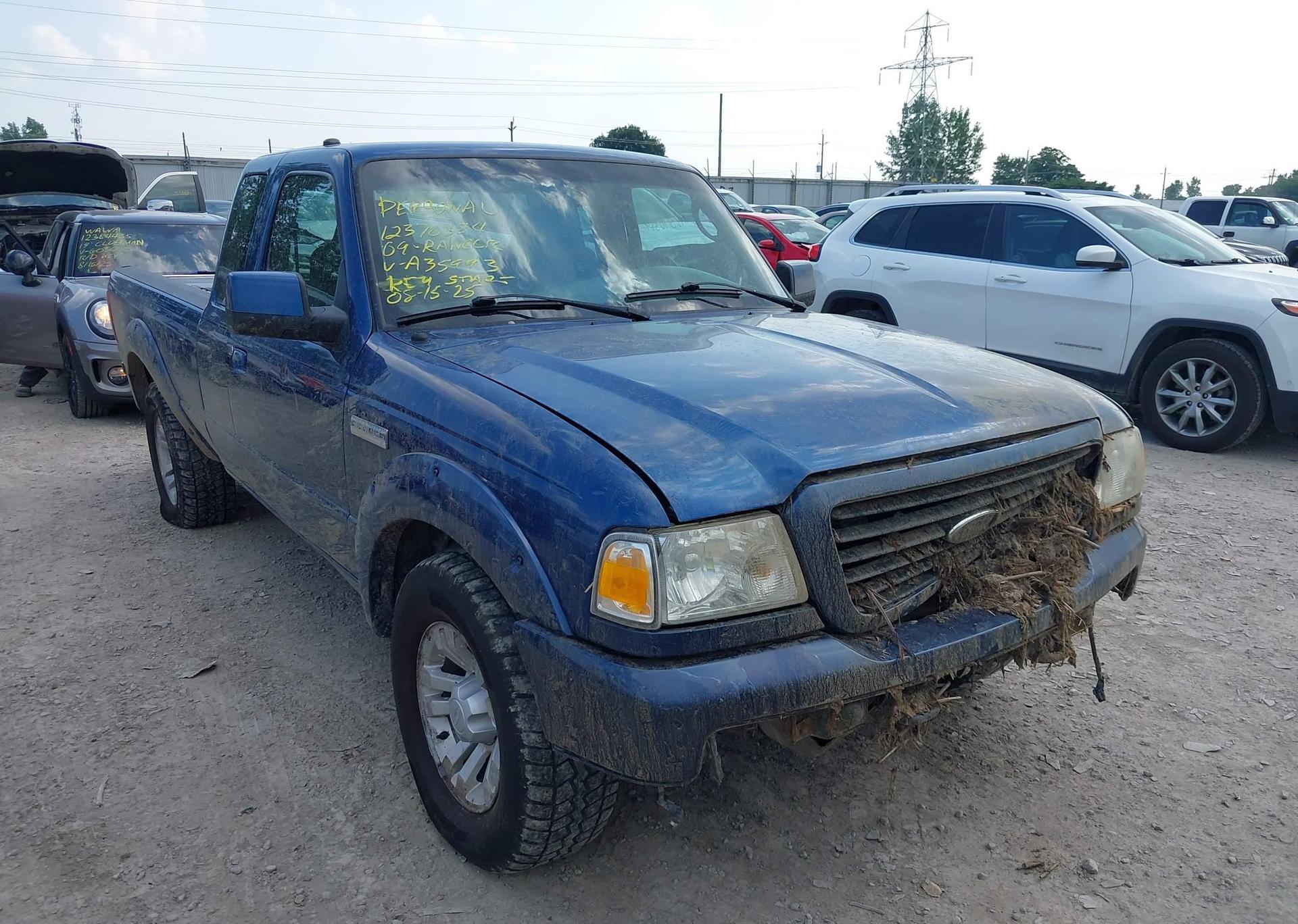 2009 FORD RANGER SUPER CAB