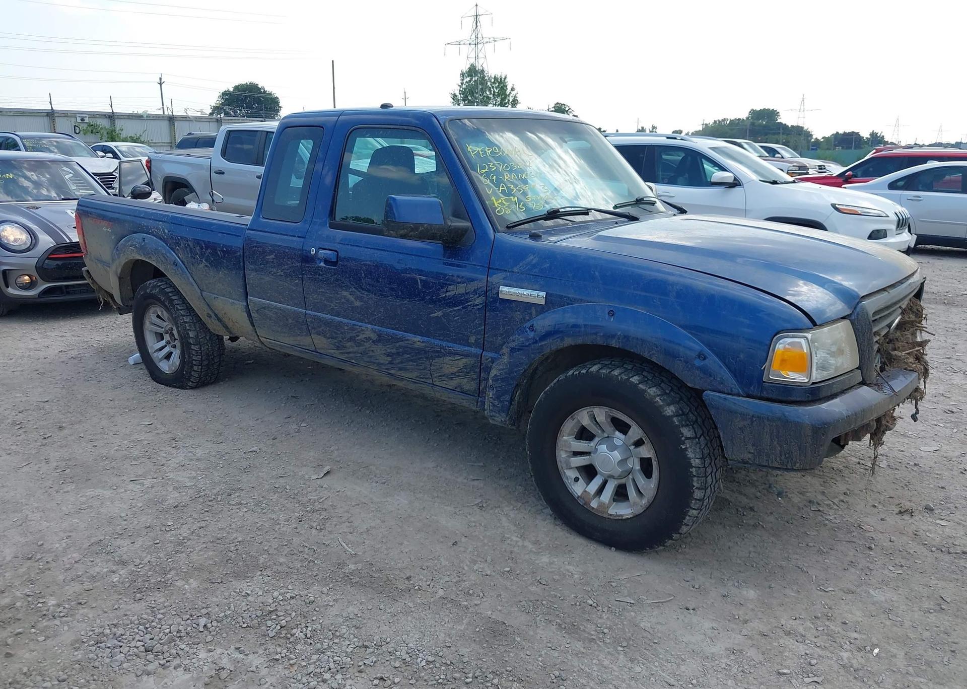 2009 FORD RANGER SUPER CAB