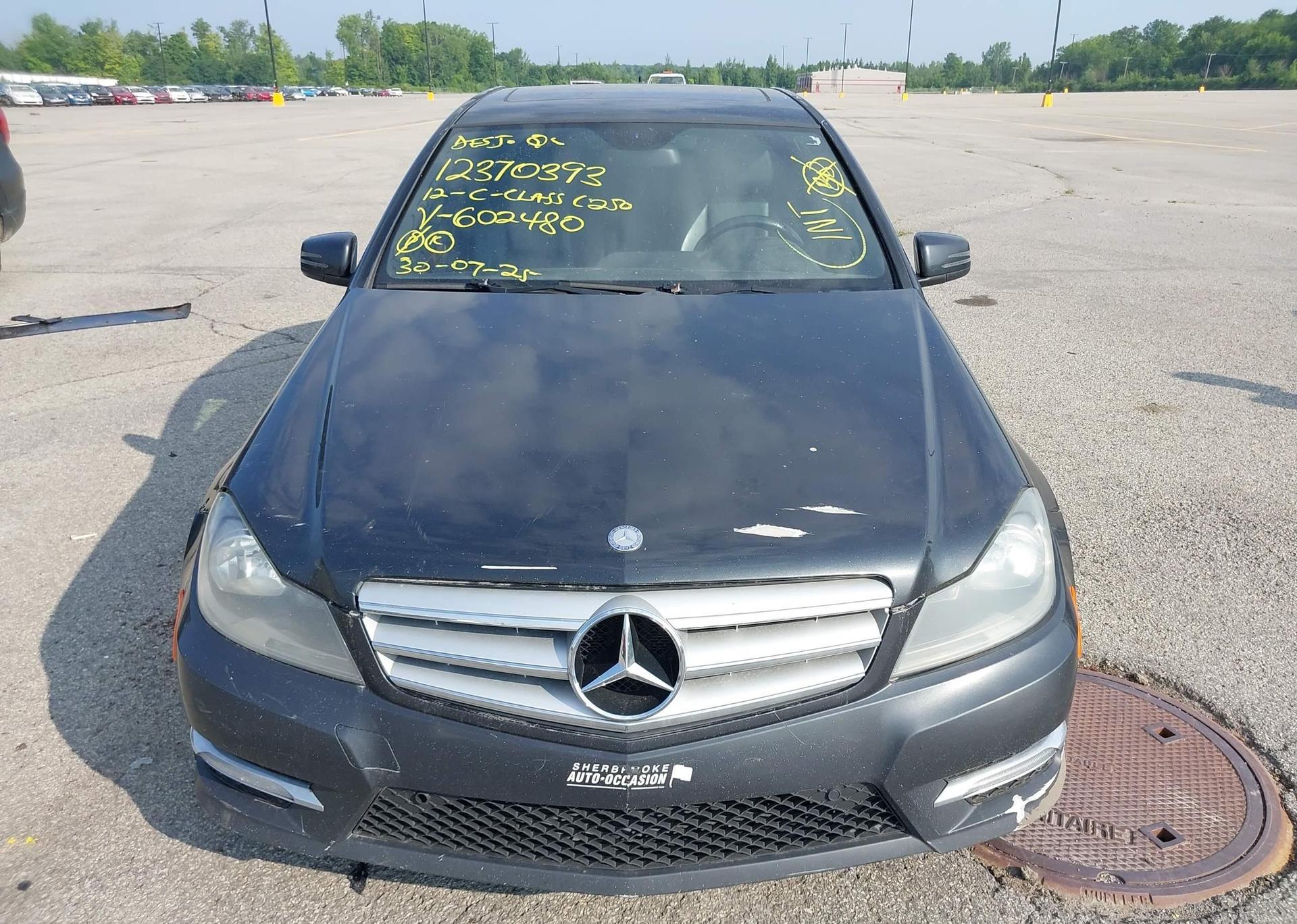 2012 MERCEDES-BENZ C-CLASS C 250