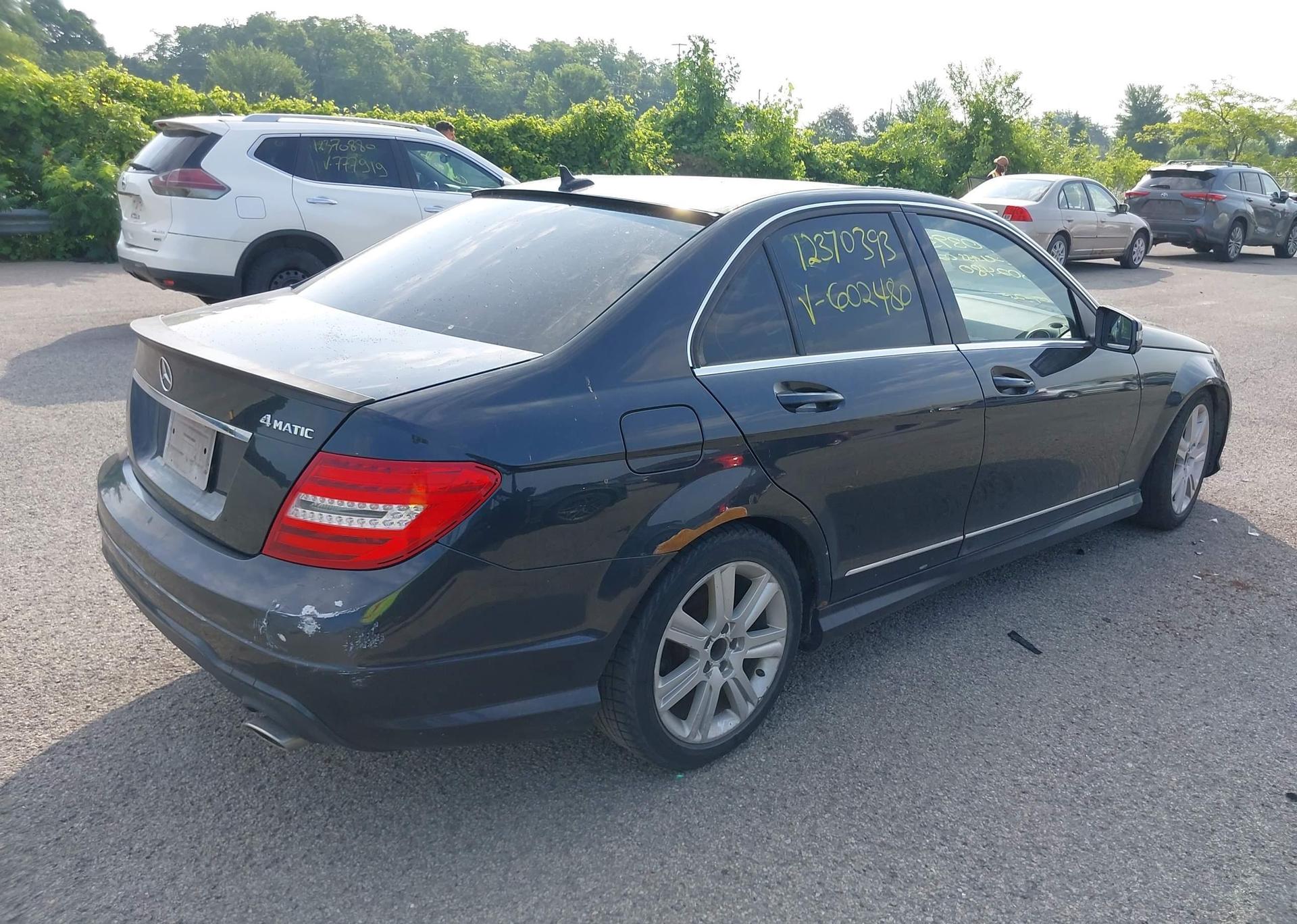 2012 MERCEDES-BENZ C-CLASS C 250
