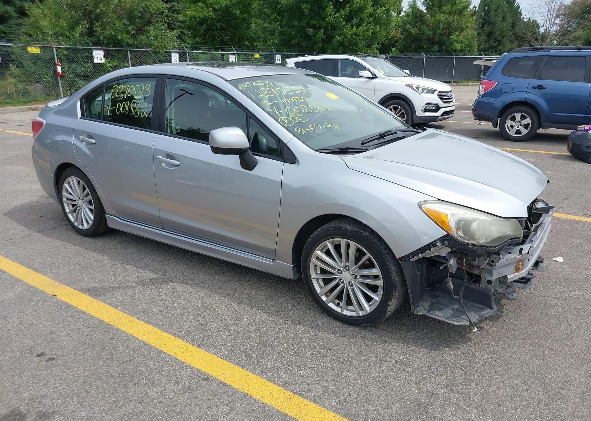2012 SUBARU IMPREZA