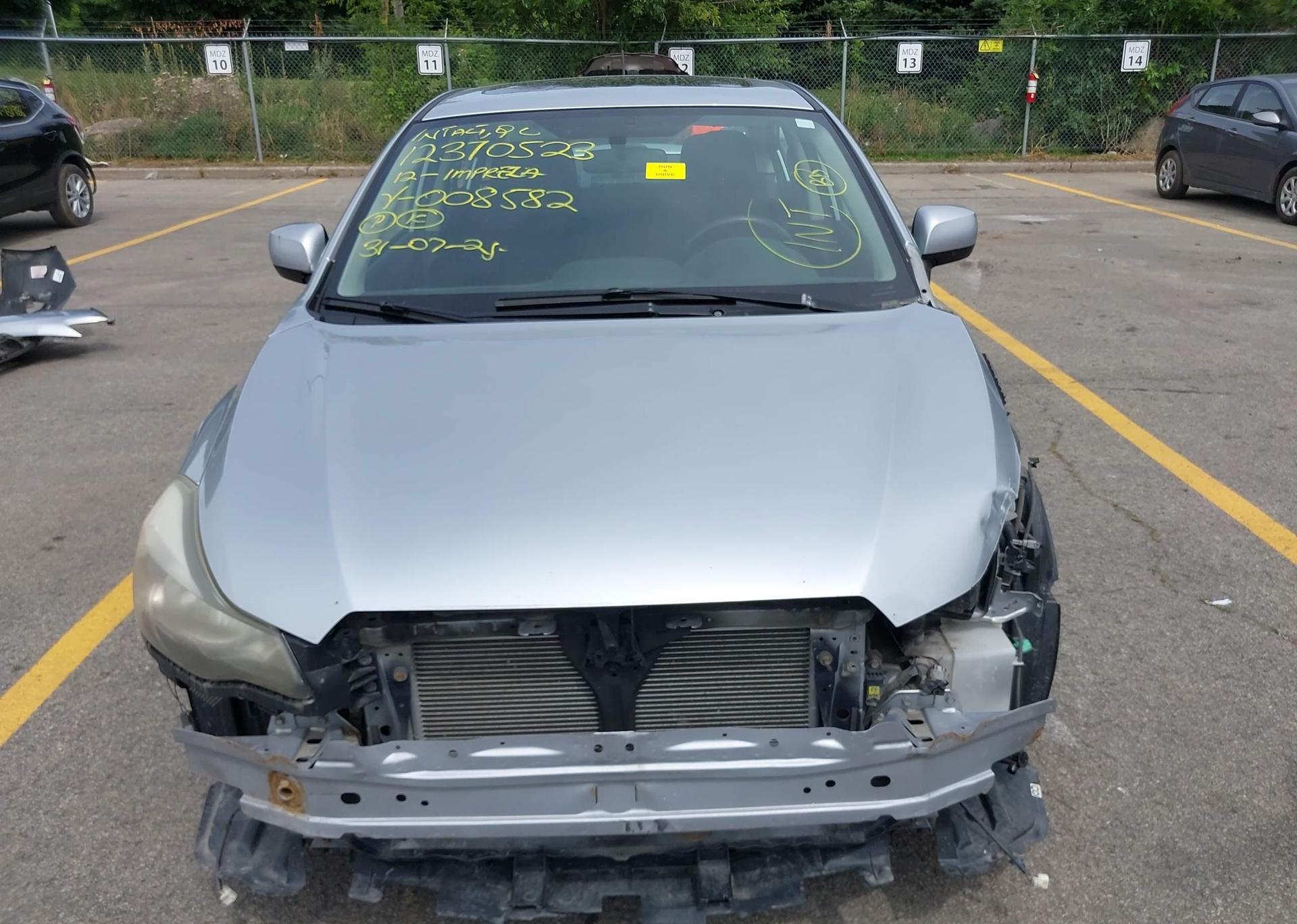 2012 SUBARU IMPREZA