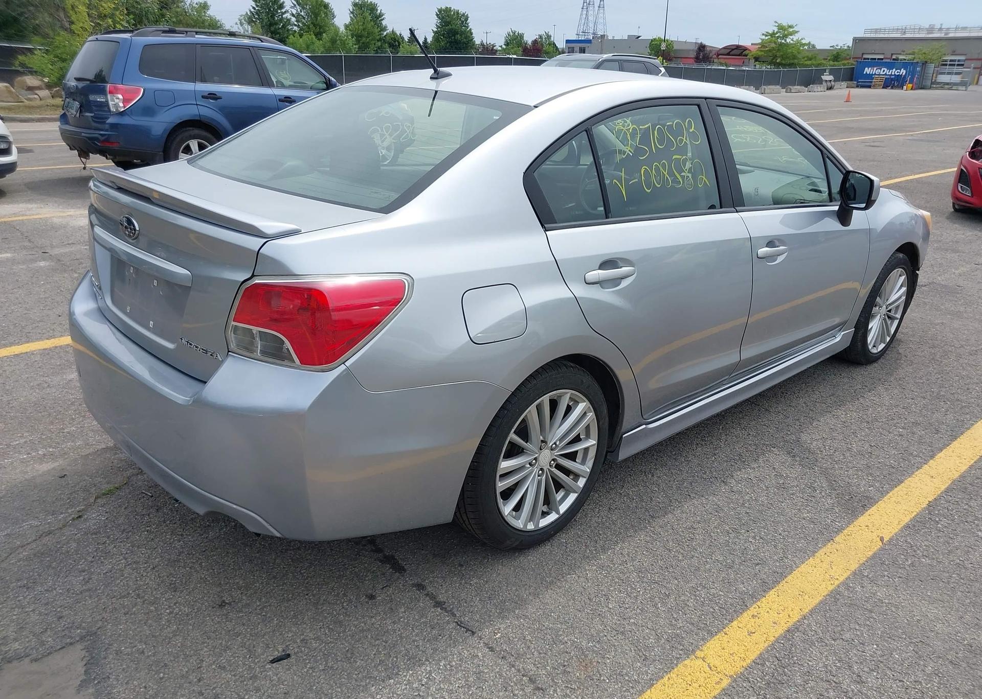 2012 SUBARU IMPREZA