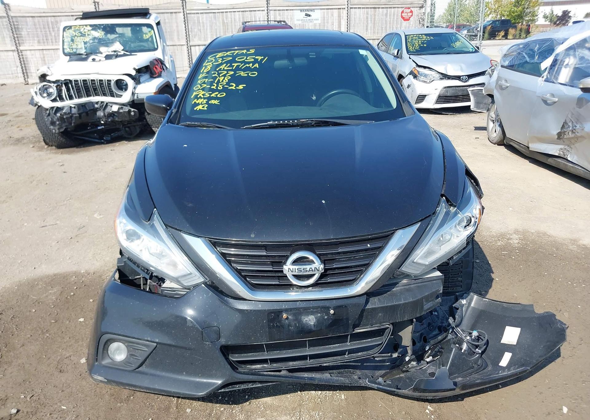 2018 NISSAN ALTIMA 2.5