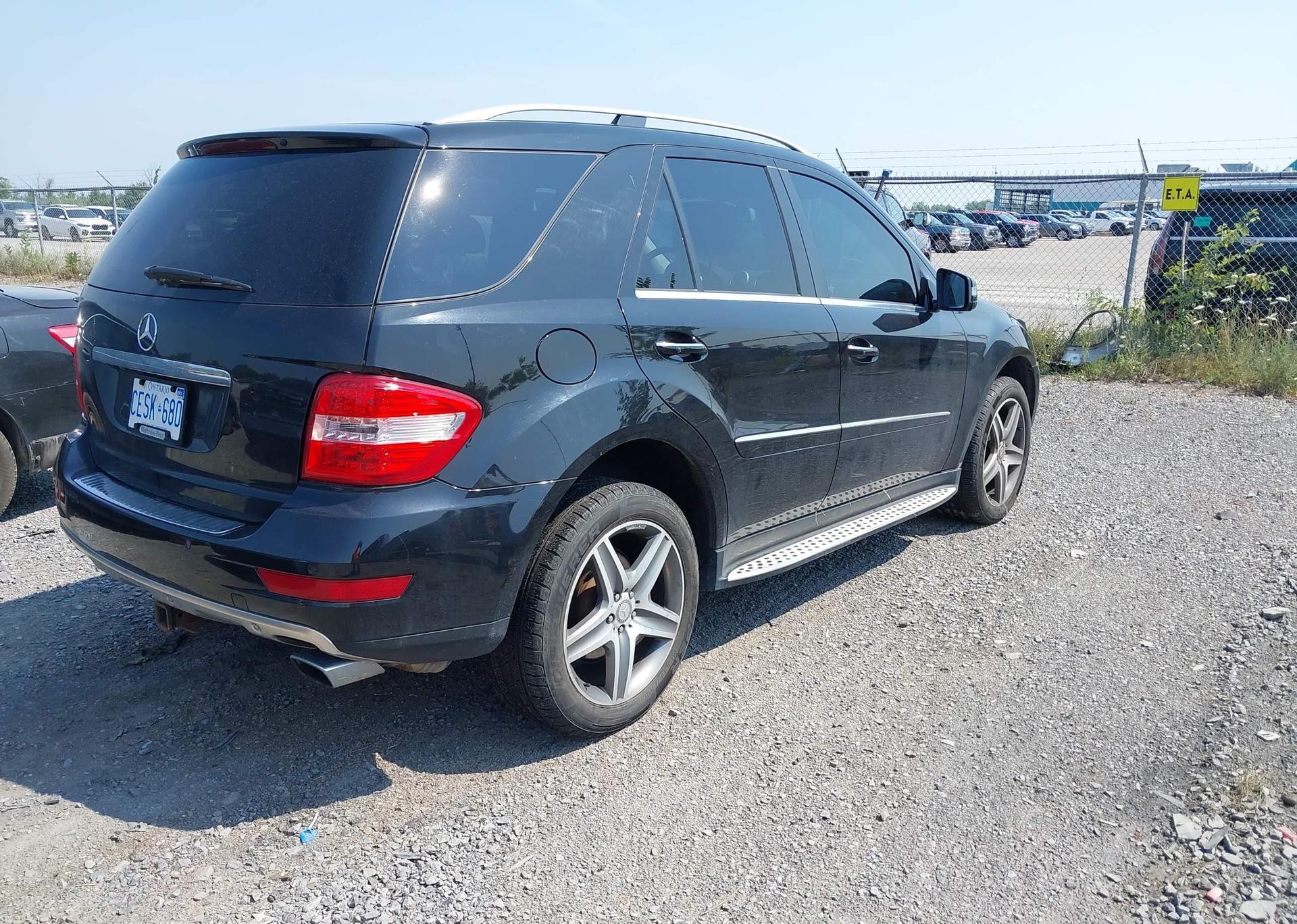 2011 MERCEDES-BENZ ML 350 4MATIC