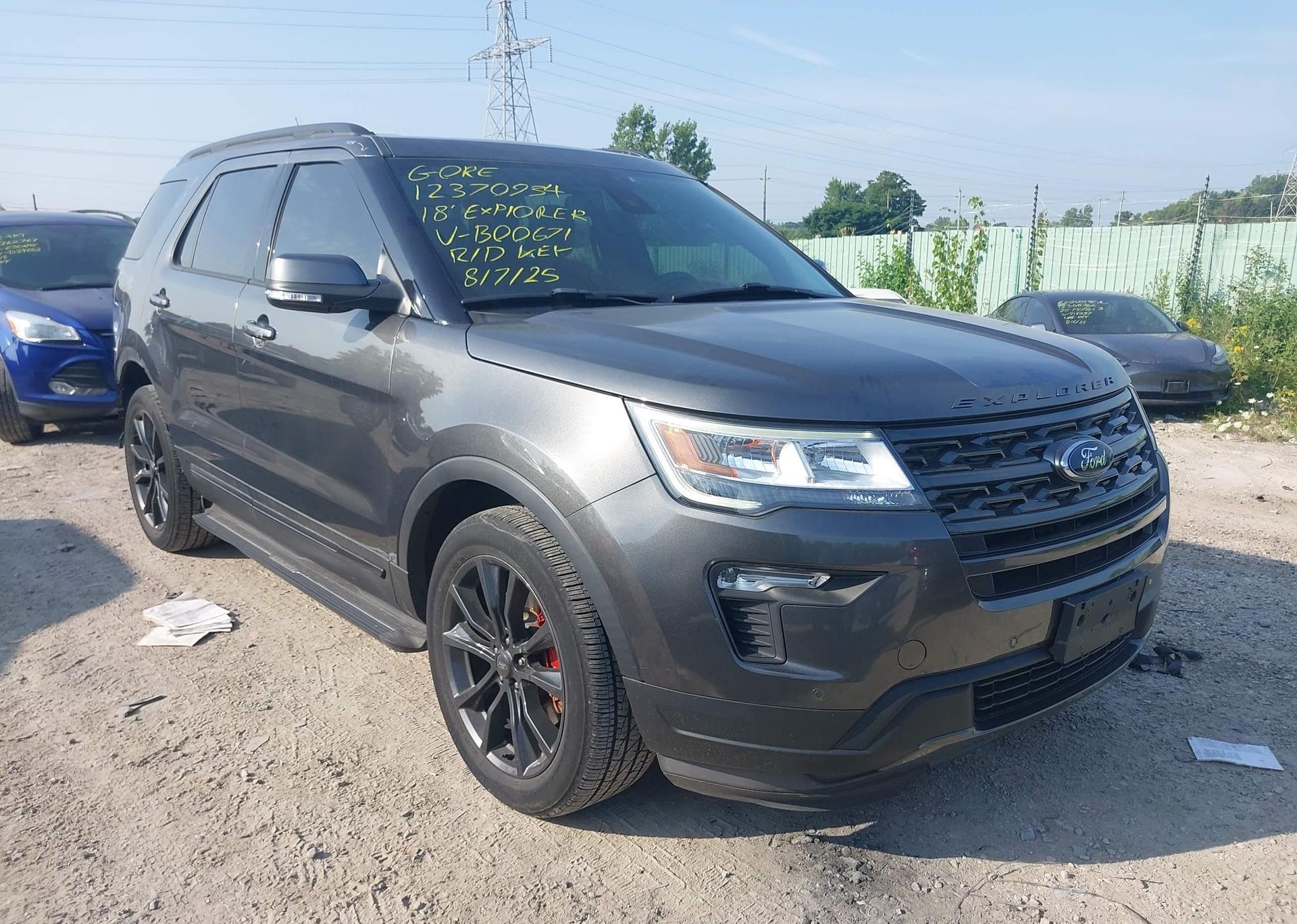 2018 FORD EXPLORER XLT
