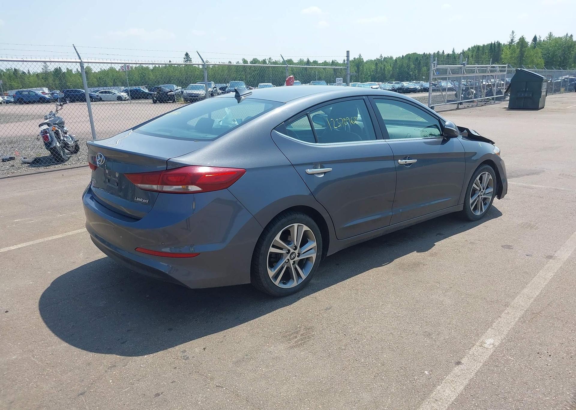 2017 HYUNDAI ELANTRA LIMITED