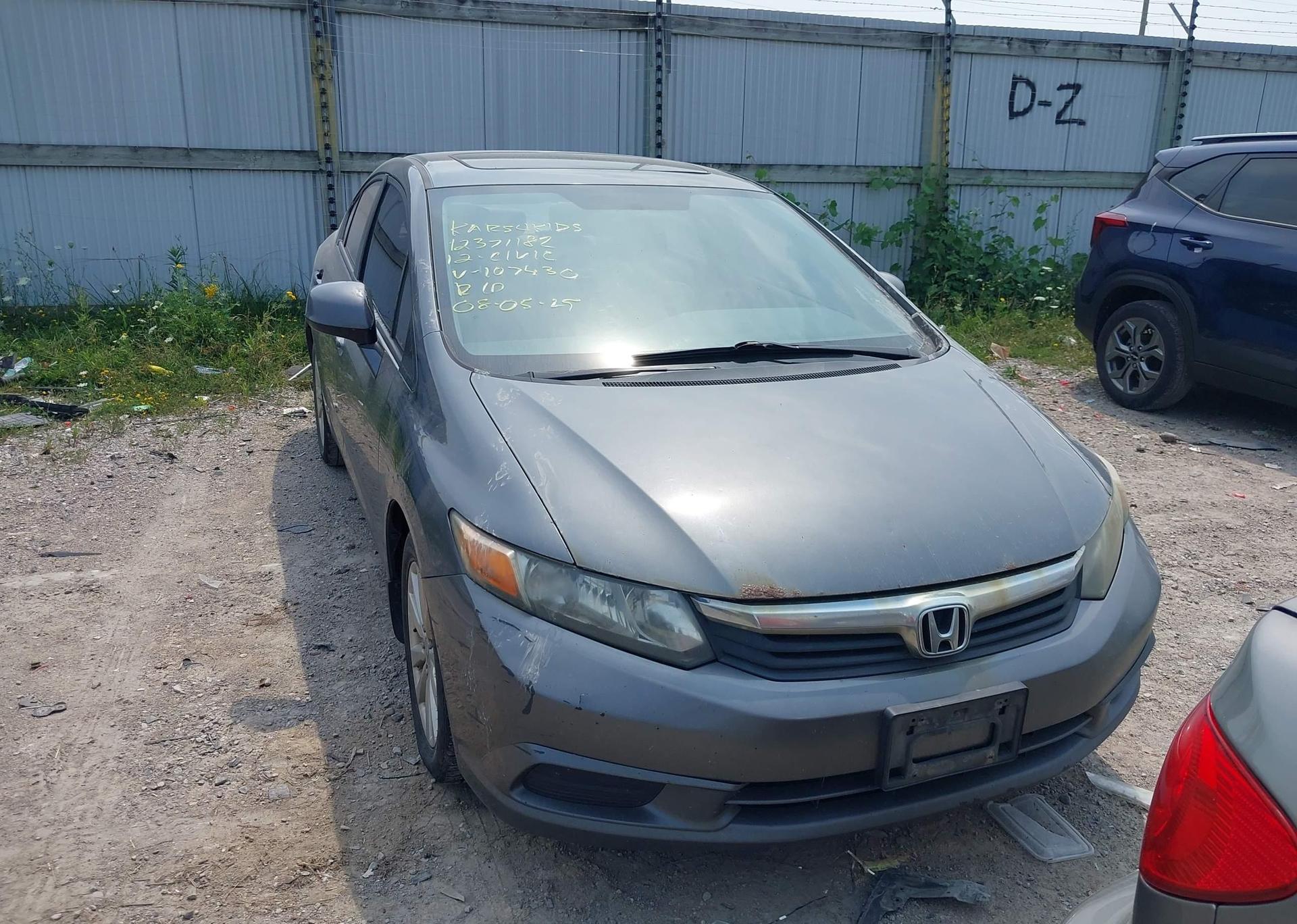 2012 HONDA CIVIC LX
