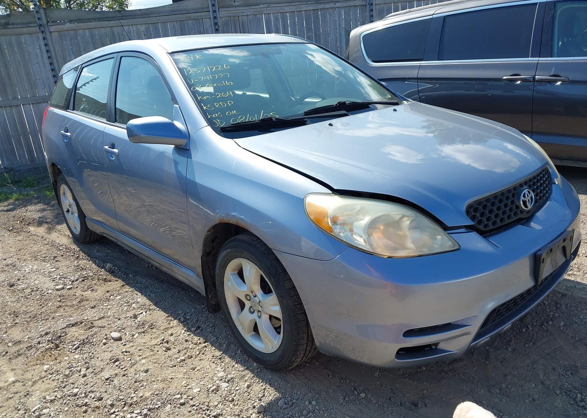 2003 TOYOTA COROLLA MATRIX XR