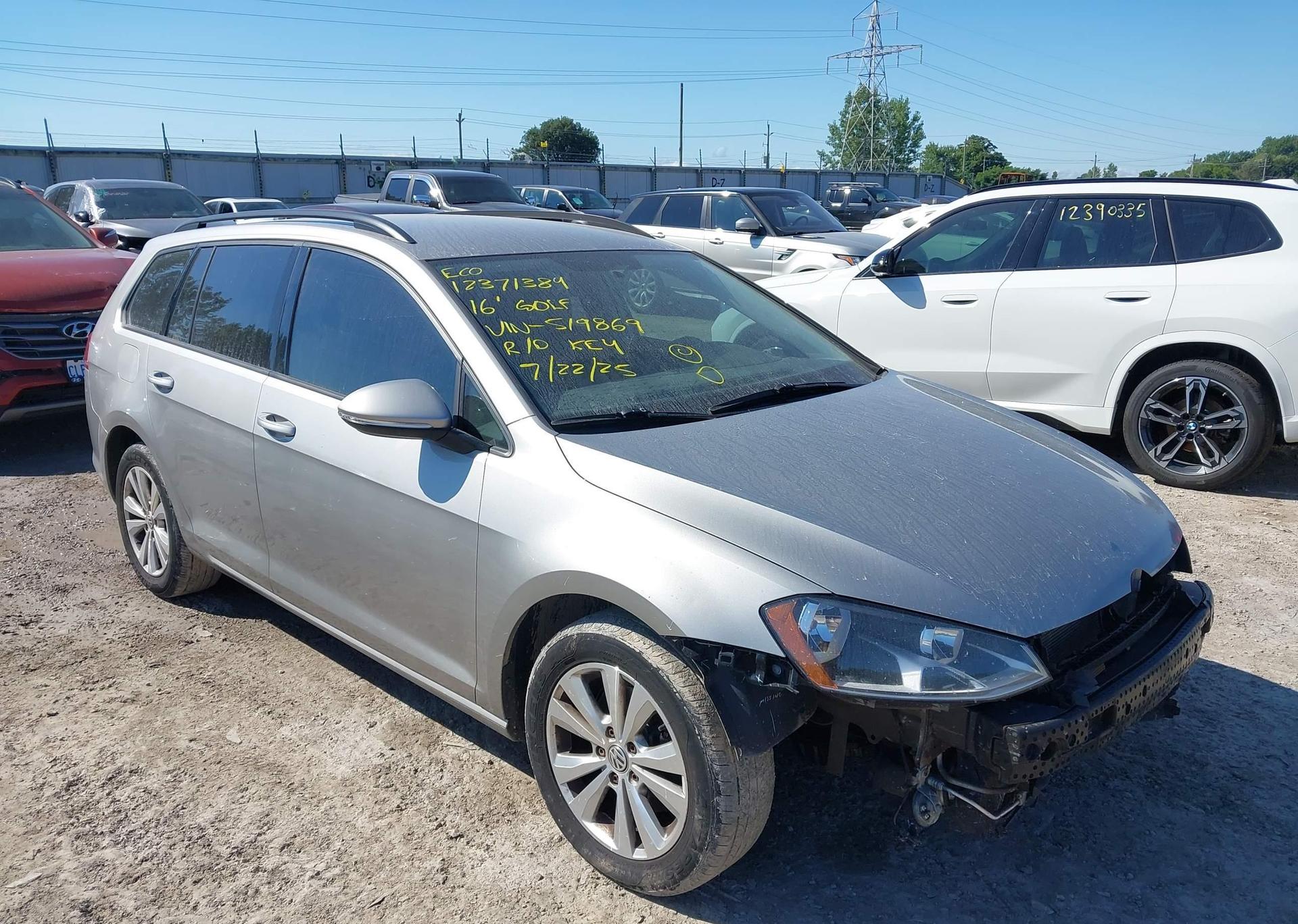2016 VOLKSWAGEN GOLF SPORTWAGON 1.8 TSI COMFORTLINE