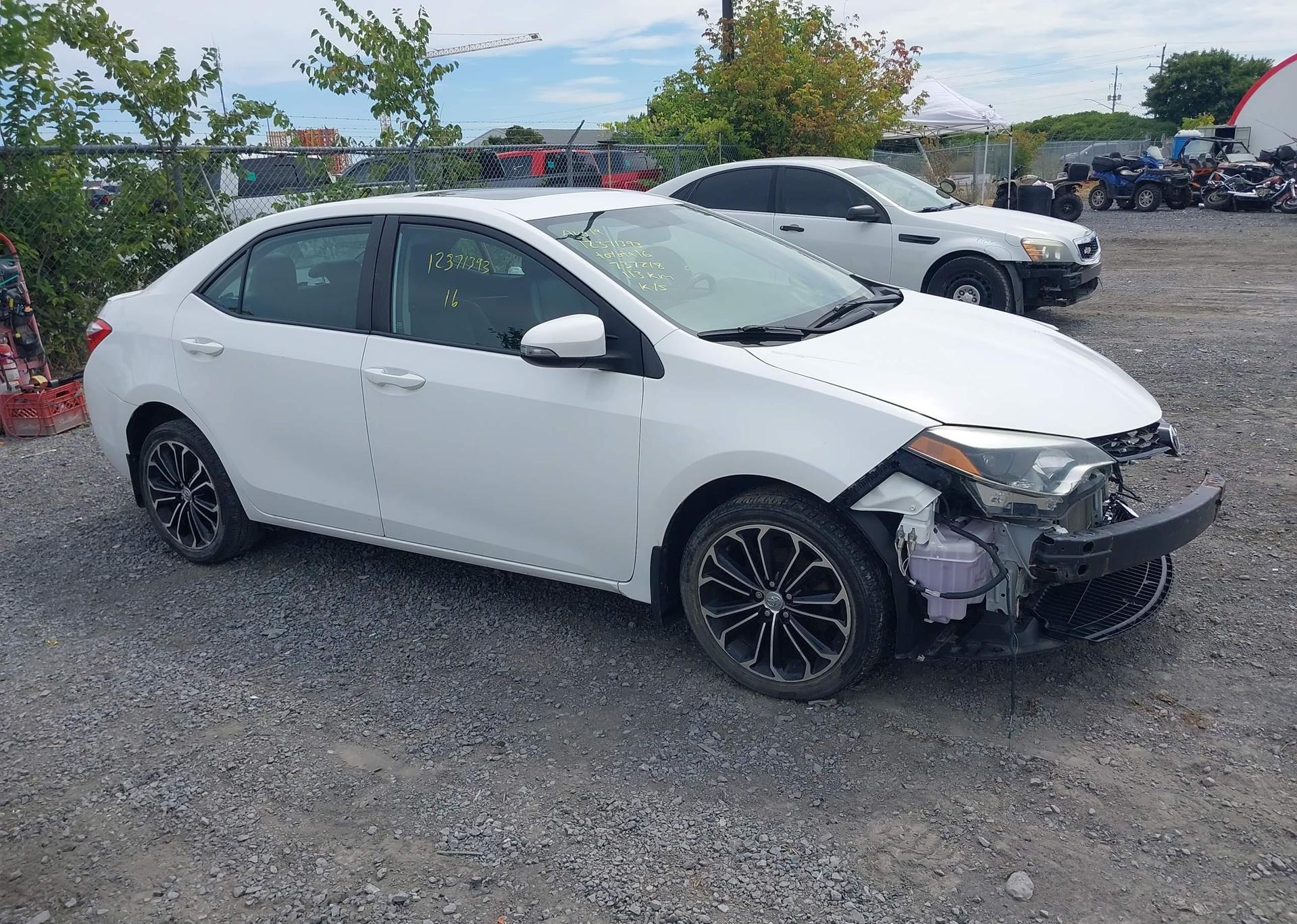 2016 TOYOTA COROLLA S