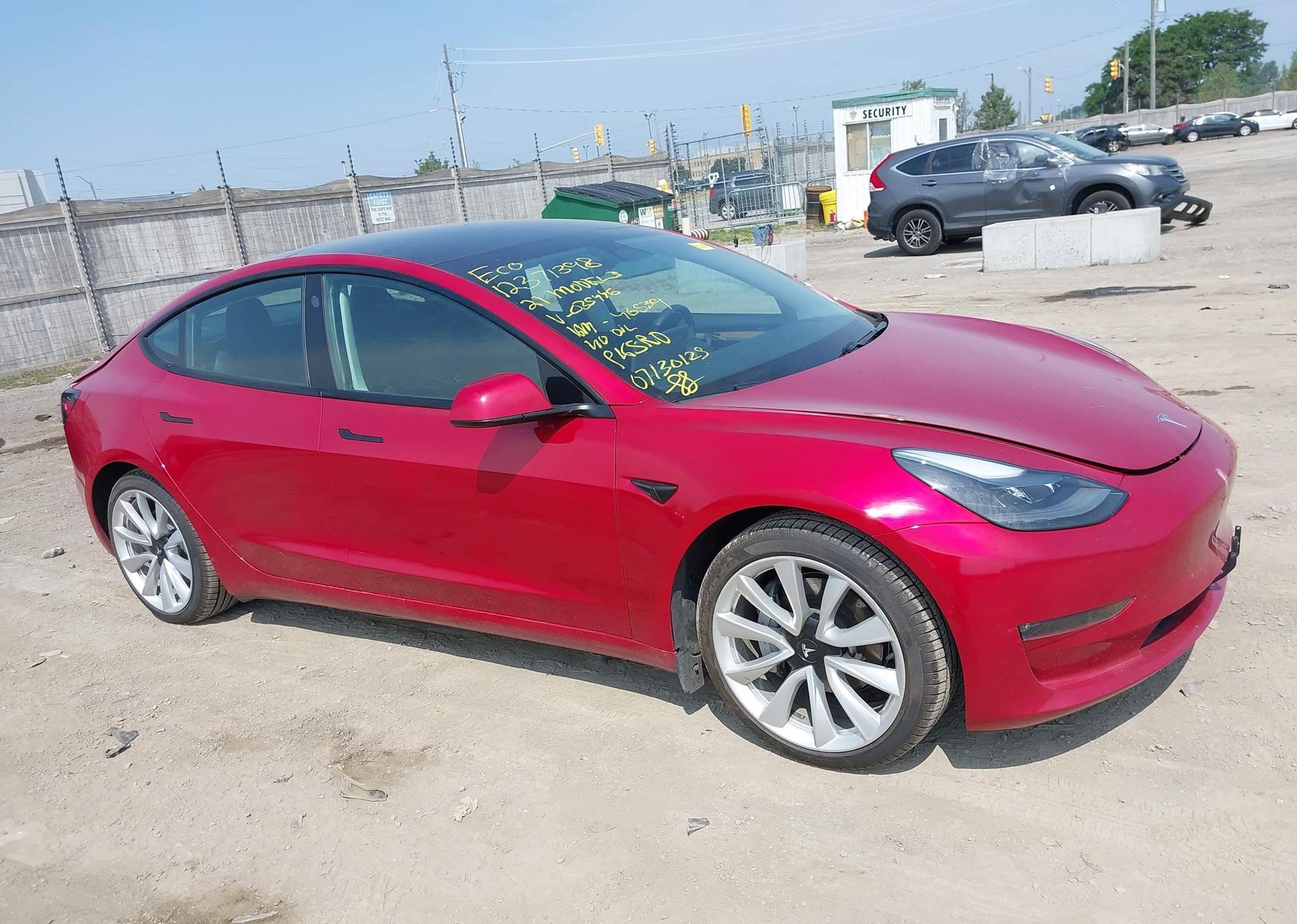 2021 TESLA MODEL 3