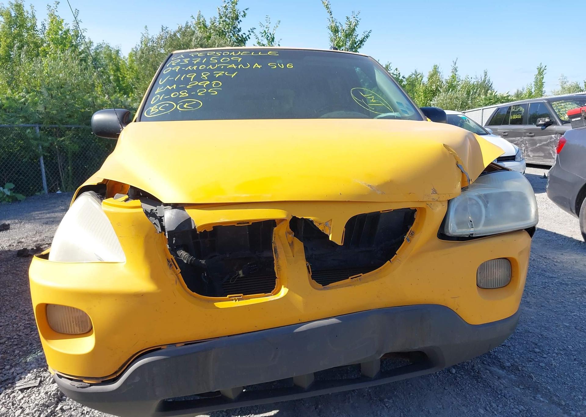 2009 PONTIAC MONTANA SV6