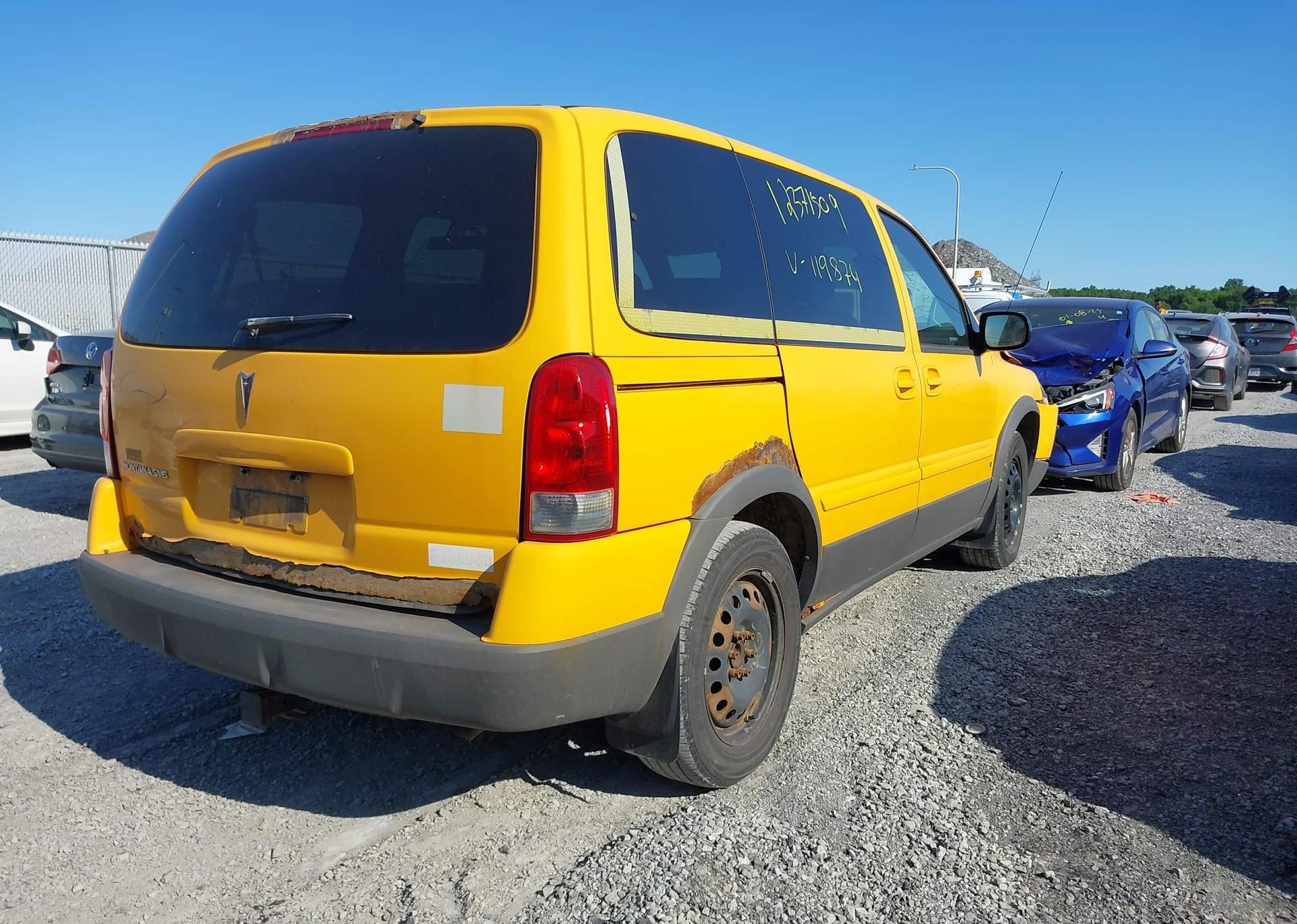 2009 PONTIAC MONTANA SV6
