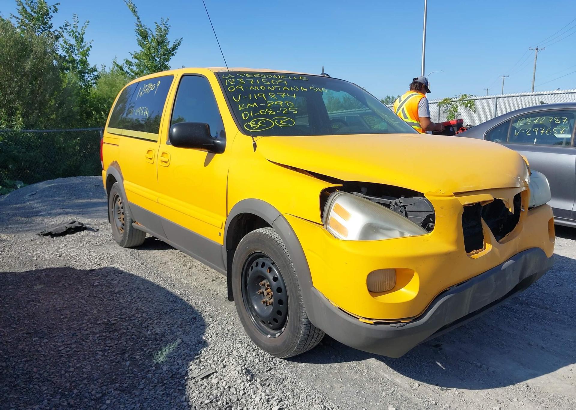 2009 PONTIAC MONTANA SV6