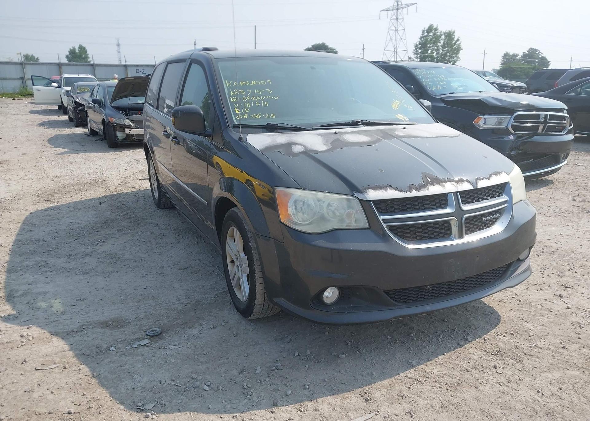 2012 DODGE GRAND CARAVAN CREW