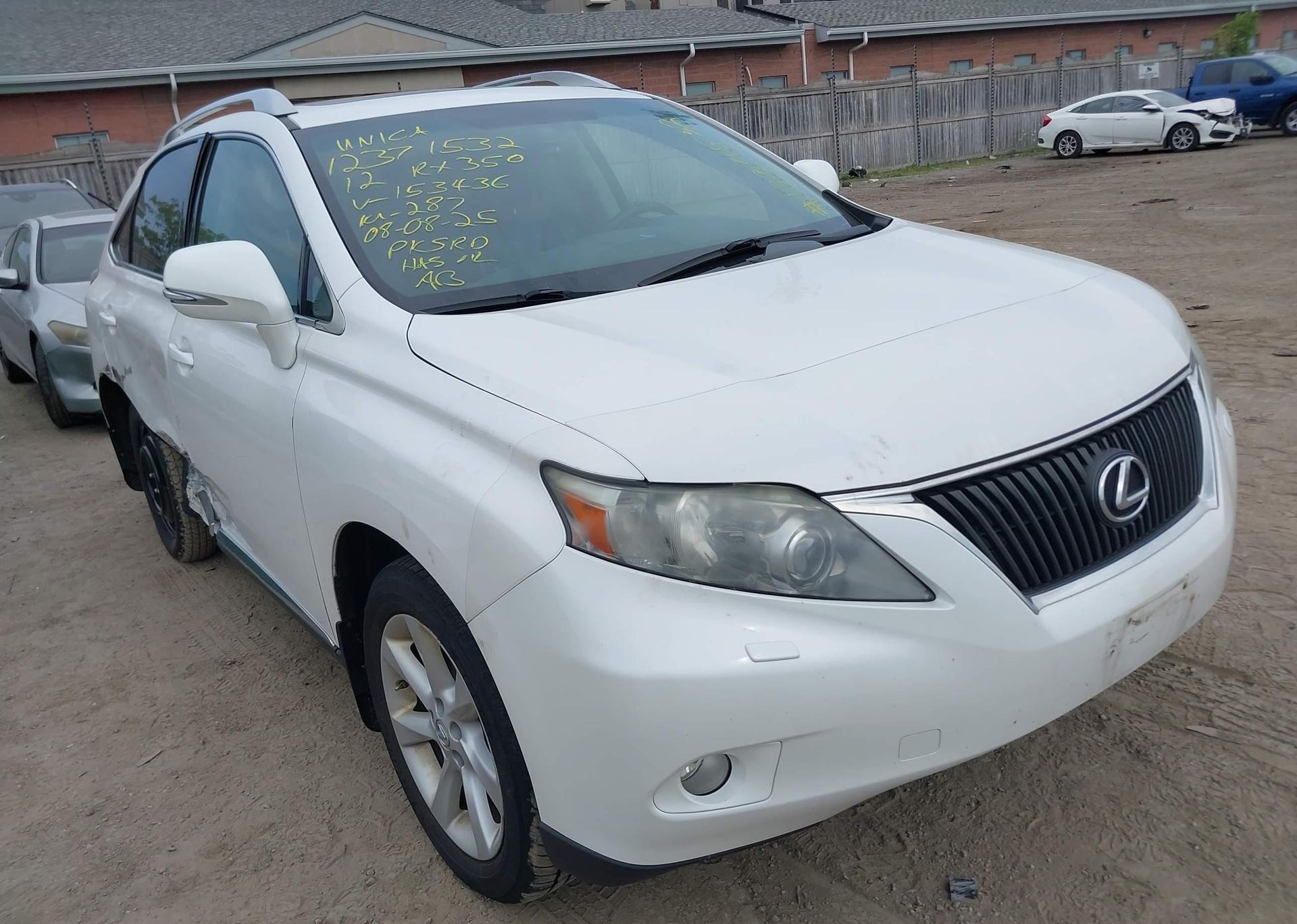 2012 LEXUS RX 350