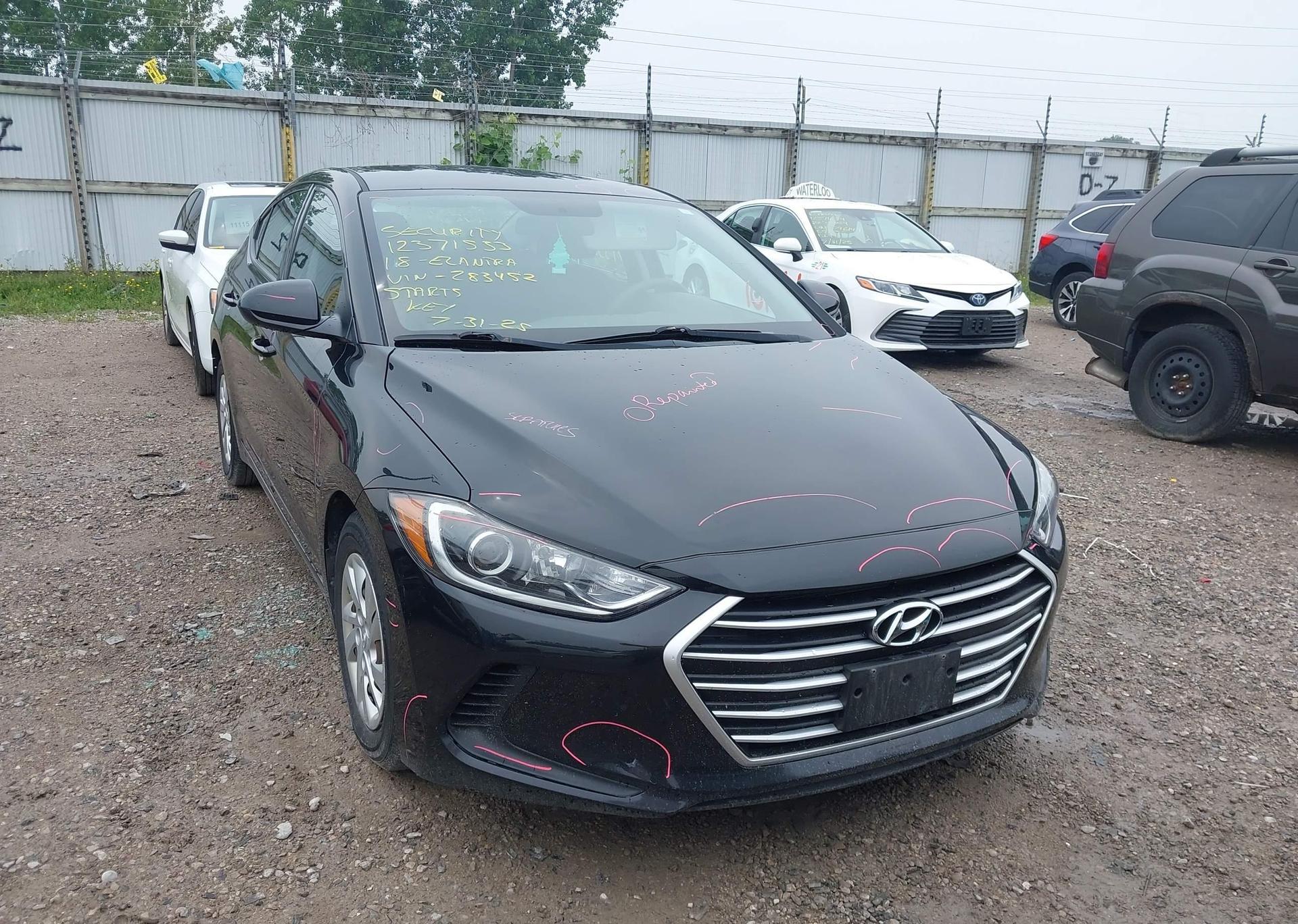 2018 HYUNDAI ELANTRA LE
