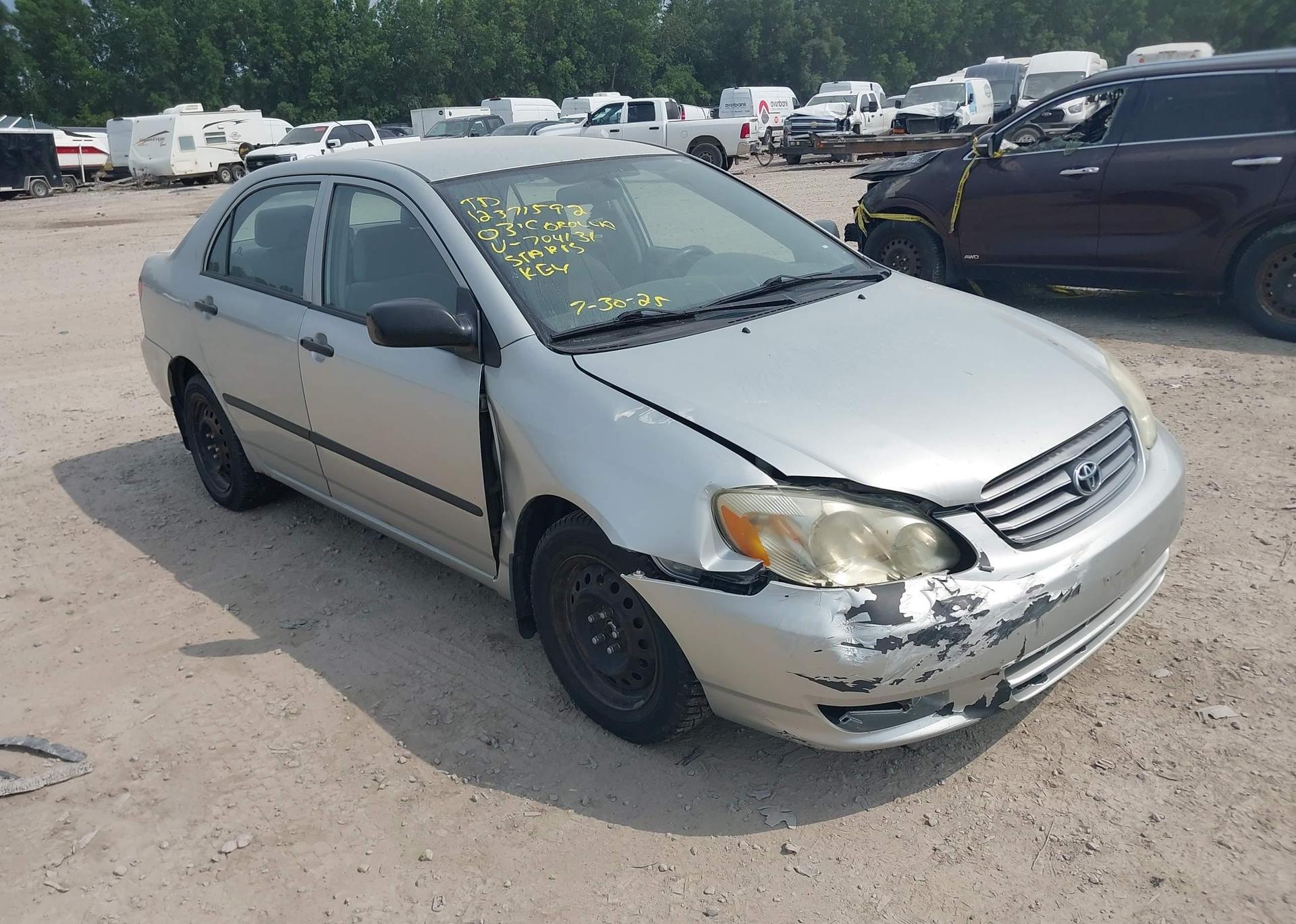 2003 TOYOTA COROLLA CE