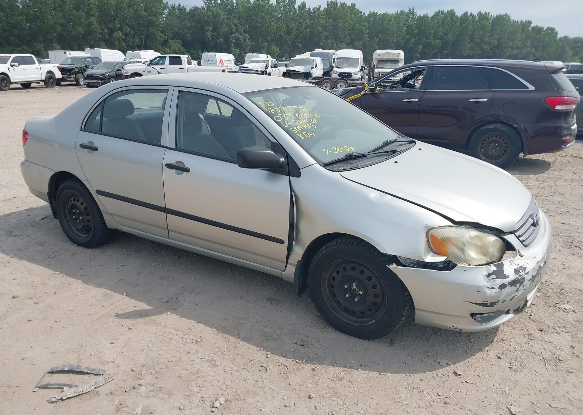 2003 TOYOTA COROLLA CE