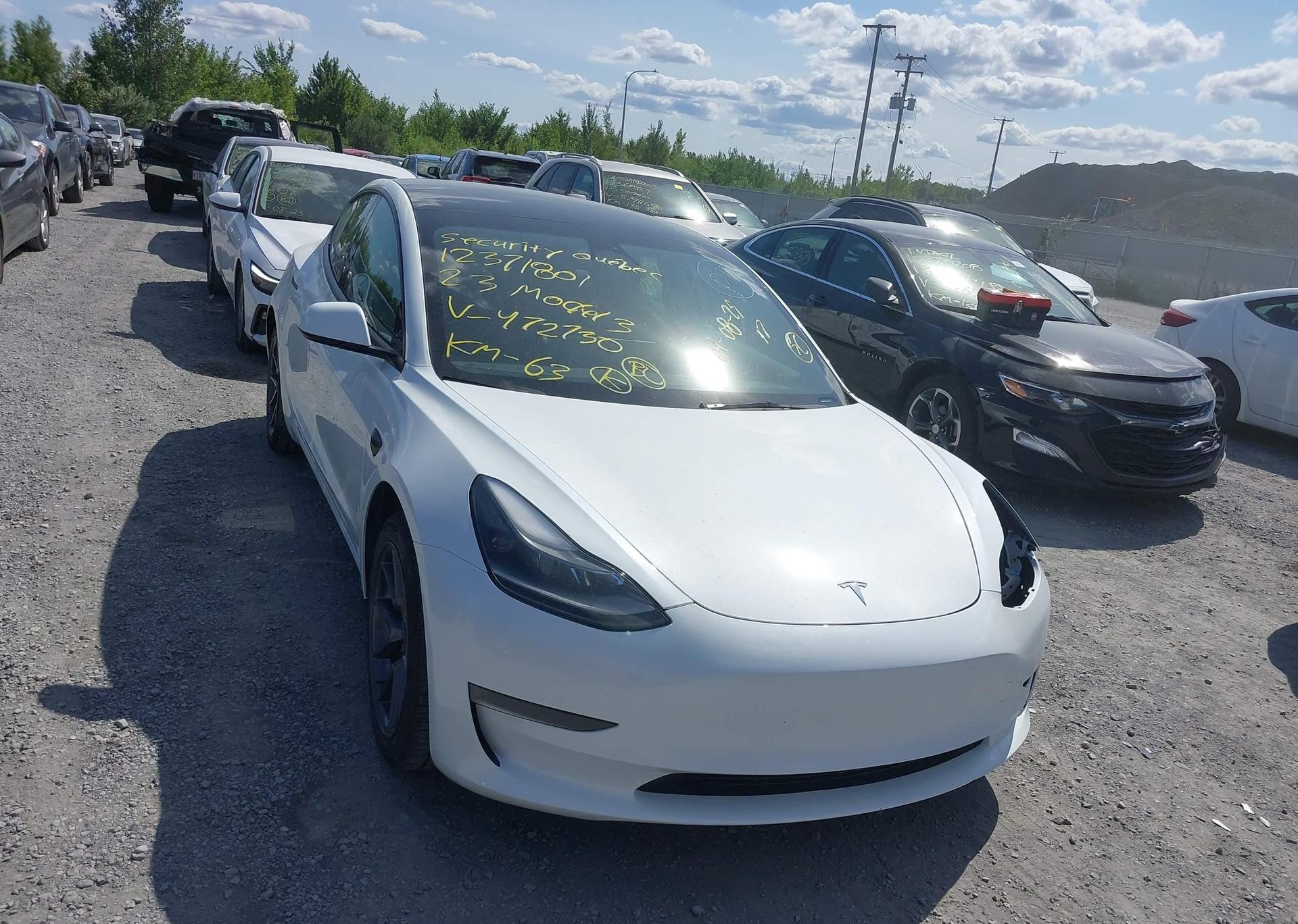2023 TESLA MODEL 3 RWD