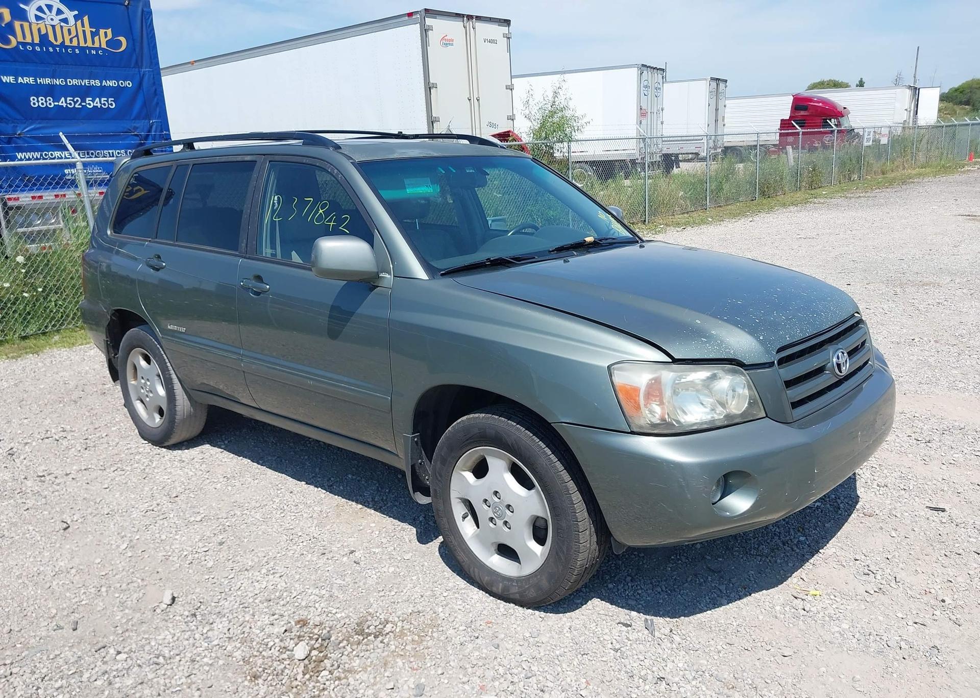 2007 TOYOTA HIGHLANDER LIMITED V6