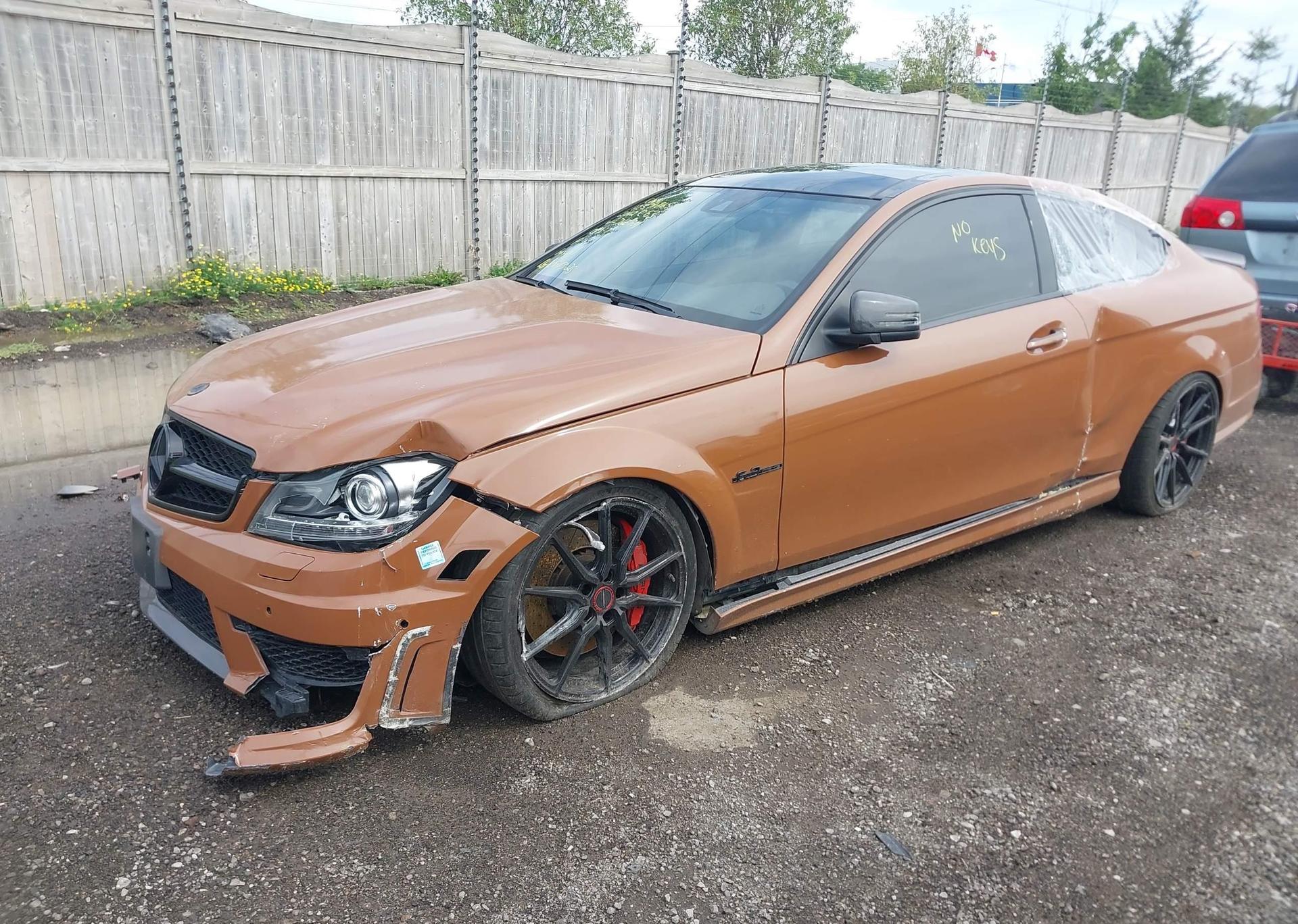 2012 MERCEDES-BENZ C 63 AMG