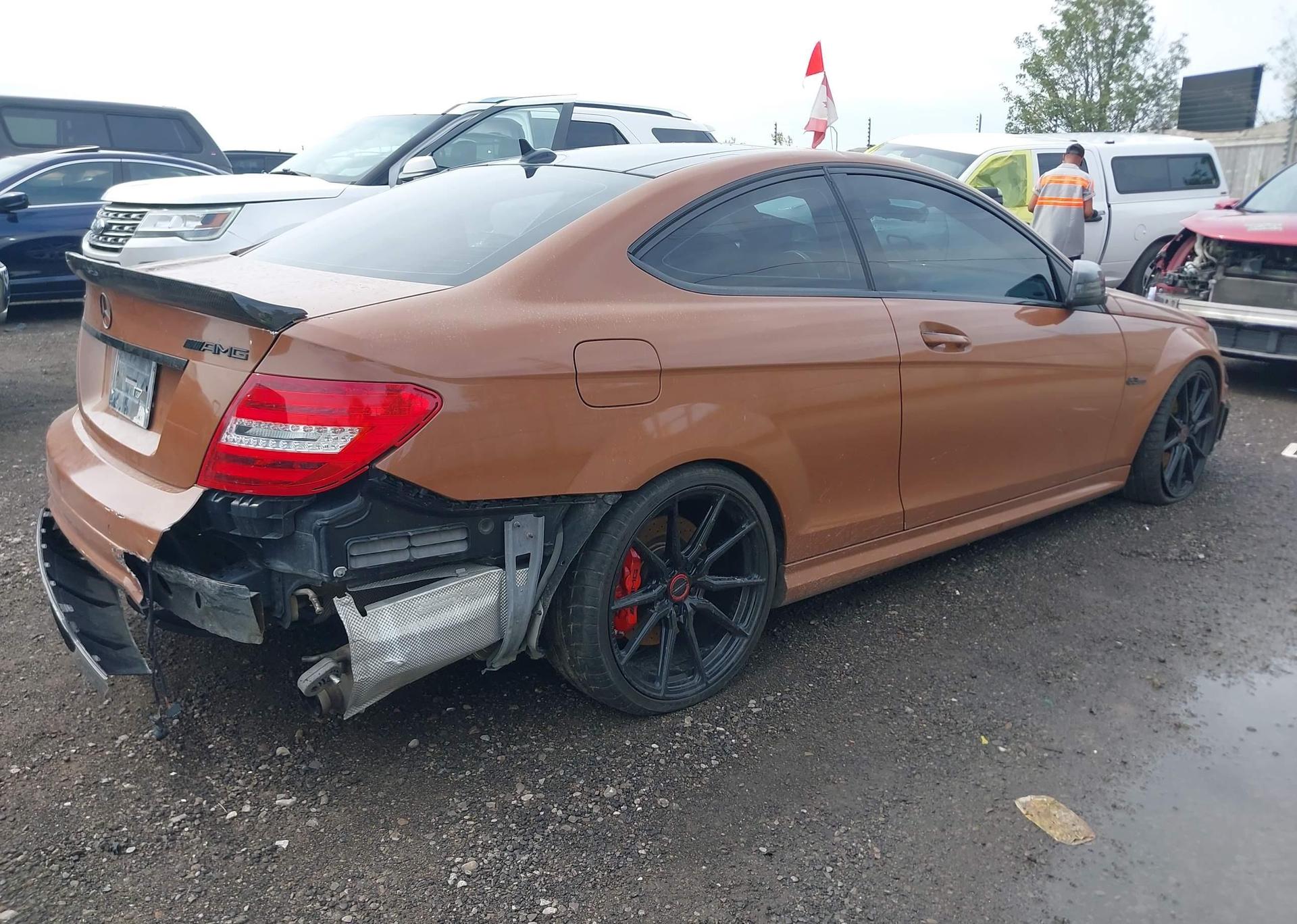 2012 MERCEDES-BENZ C 63 AMG