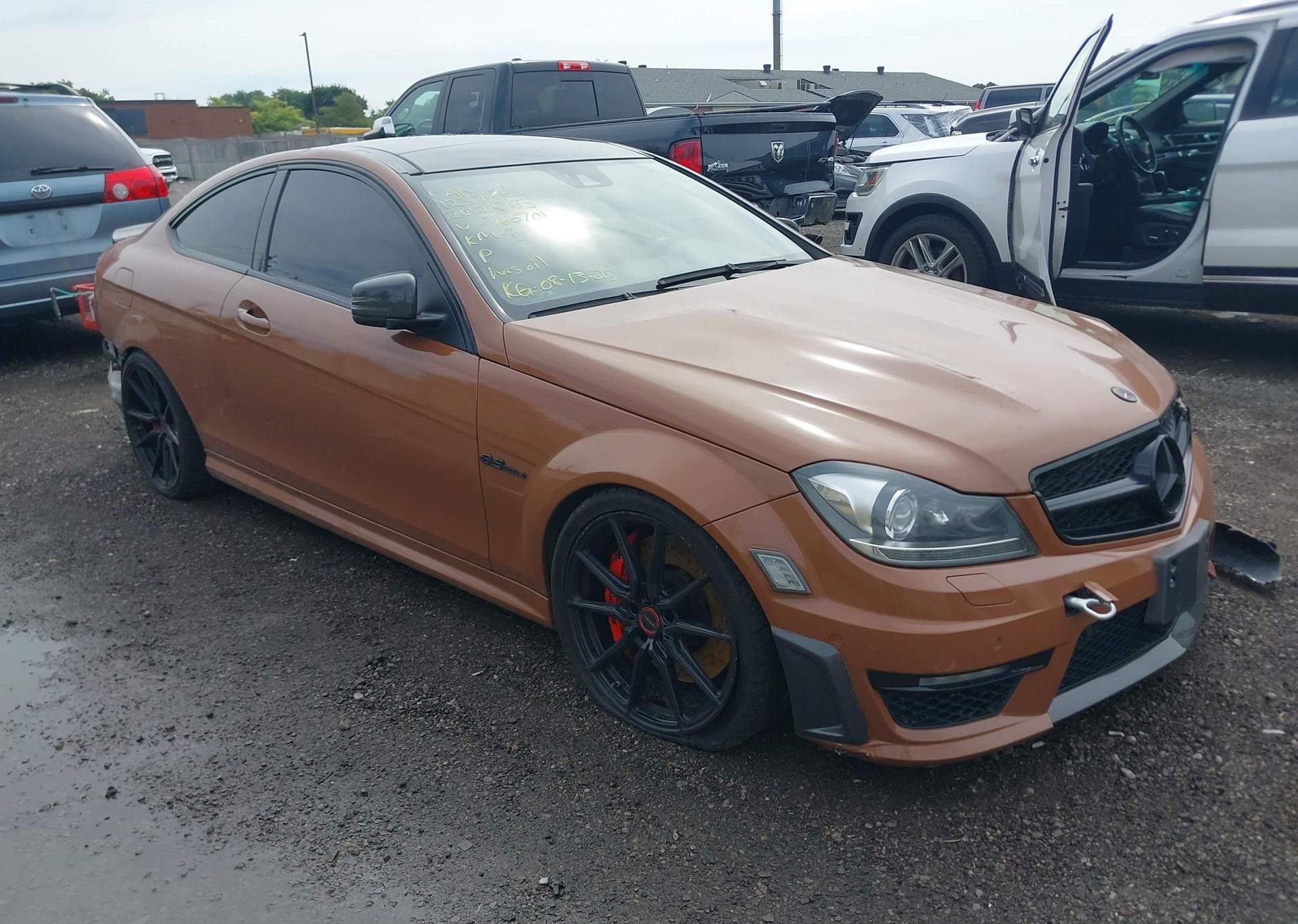 2012 MERCEDES-BENZ C 63 AMG