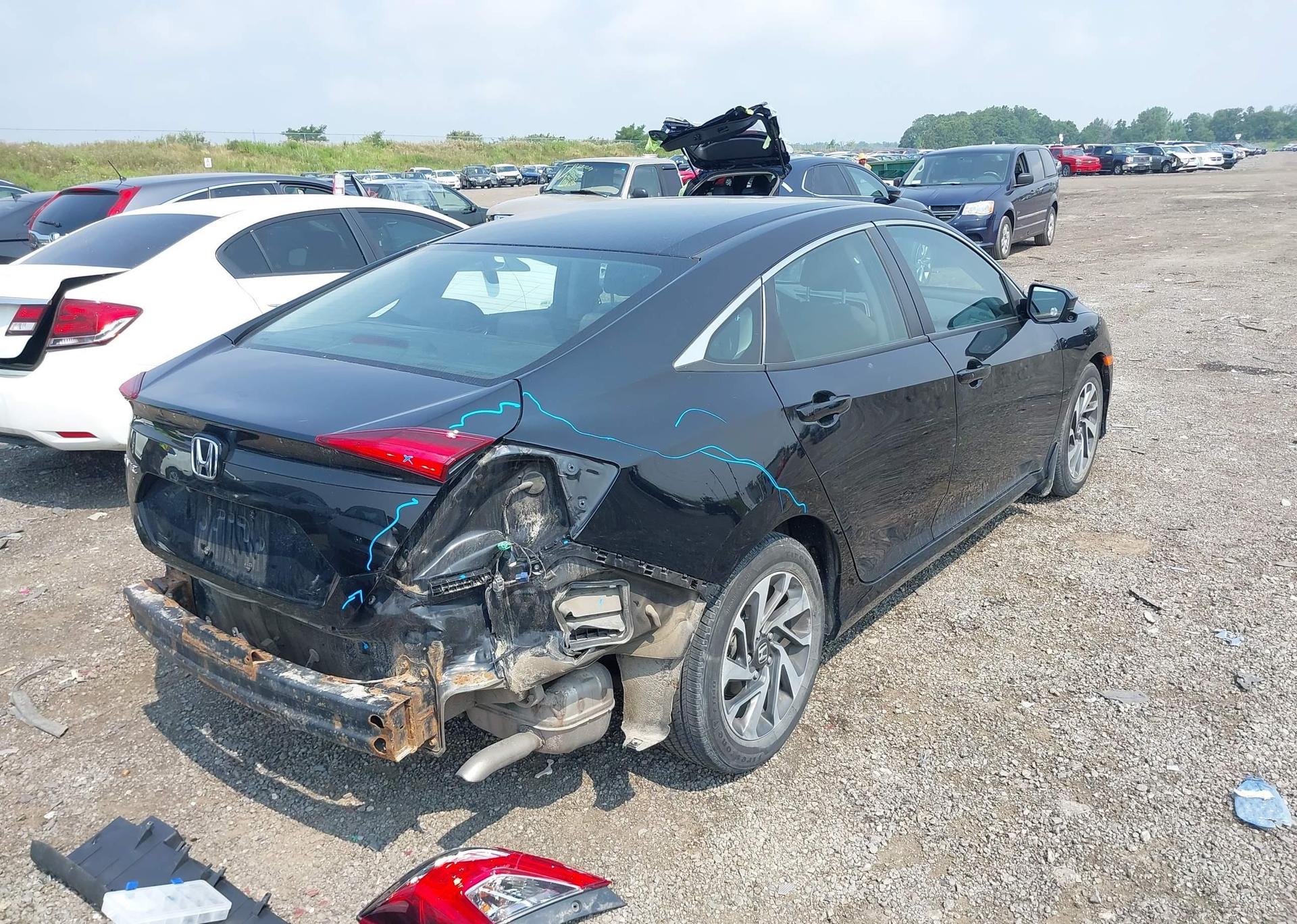 2017 HONDA CIVIC EX