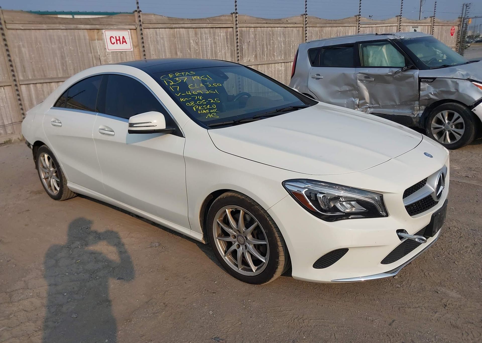 2017 MERCEDES-BENZ CLA 250 4MATIC