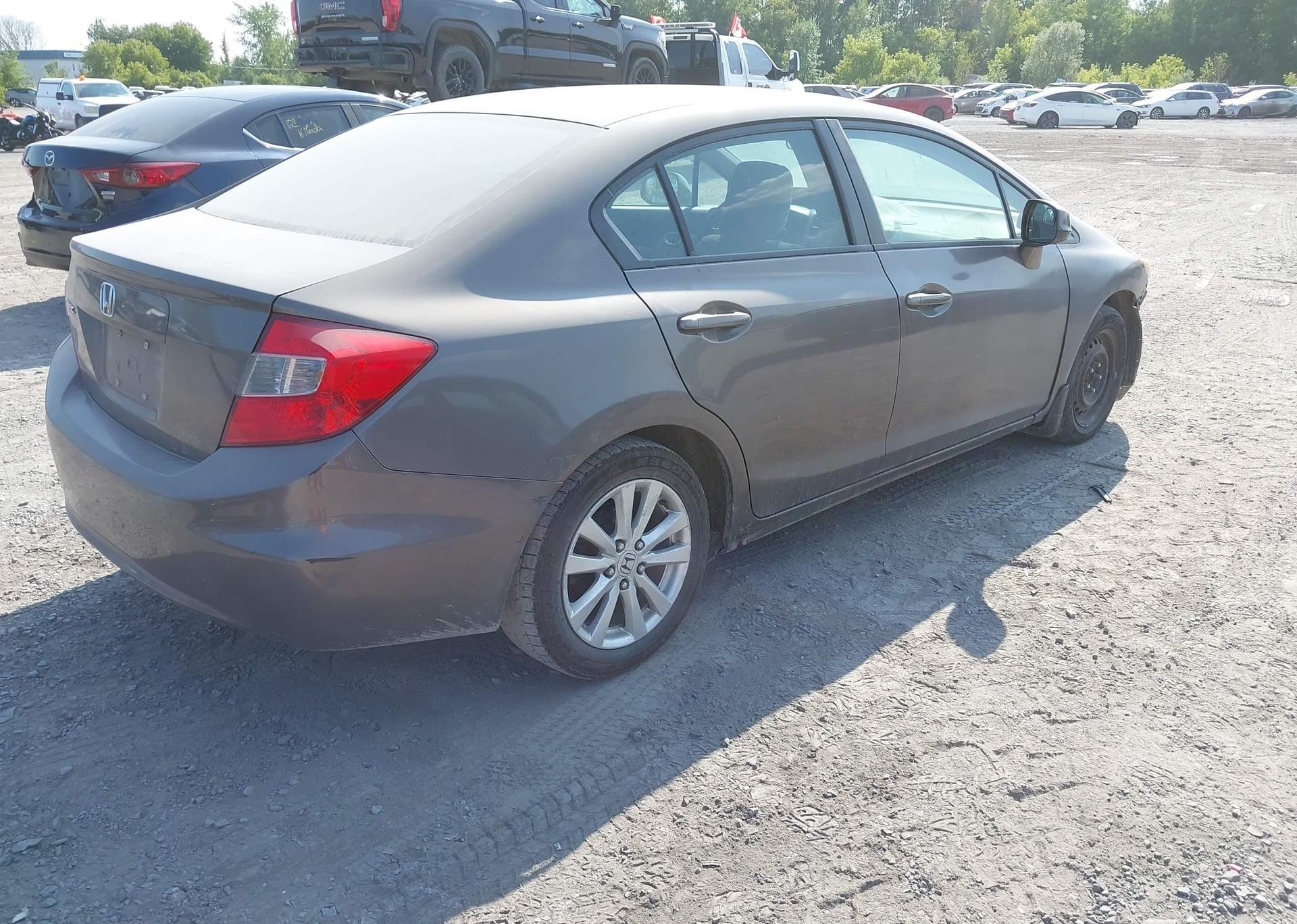 2012 HONDA CIVIC EX 4DR