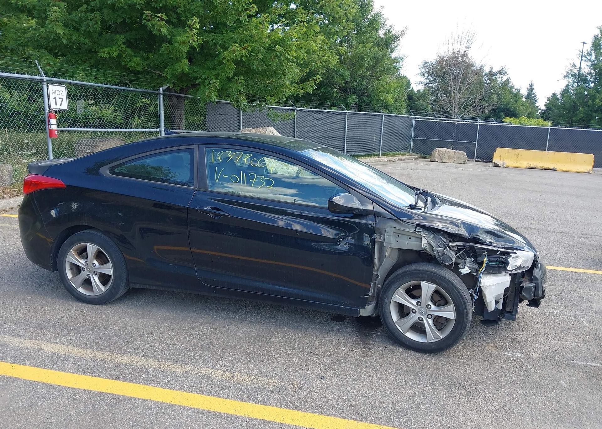 2013 HYUNDAI ELANTRA COUPE GS