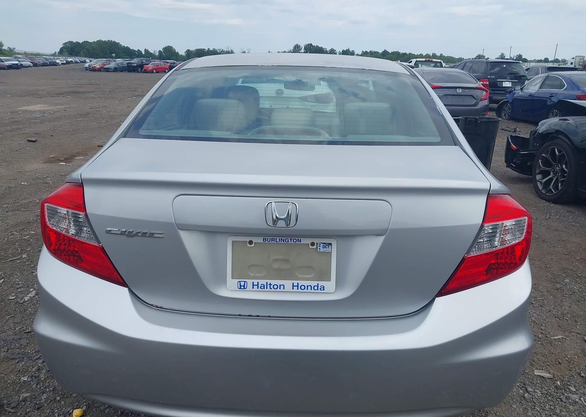 2012 HONDA CIVIC LX