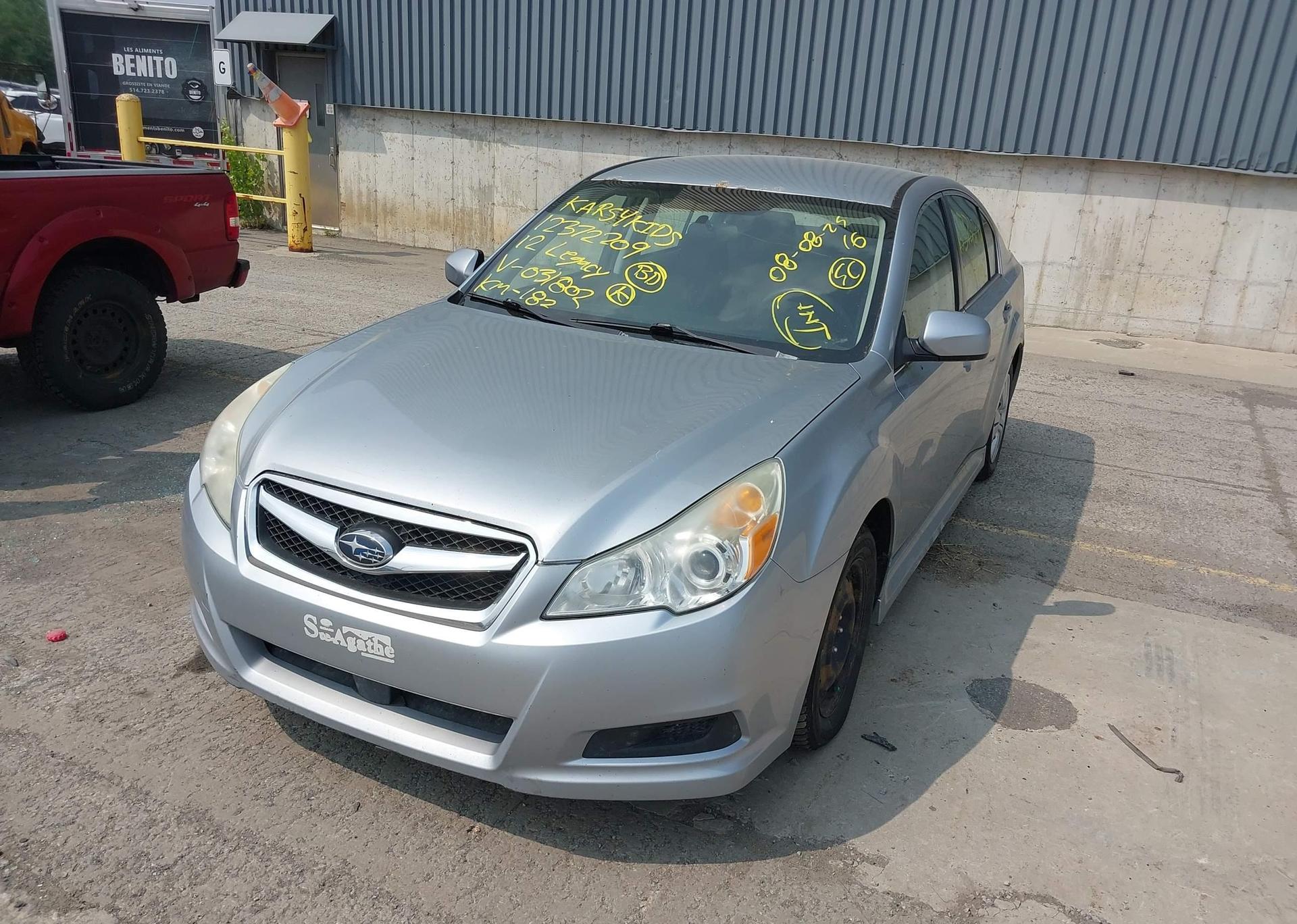 2012 SUBARU LEGACY 2.5I