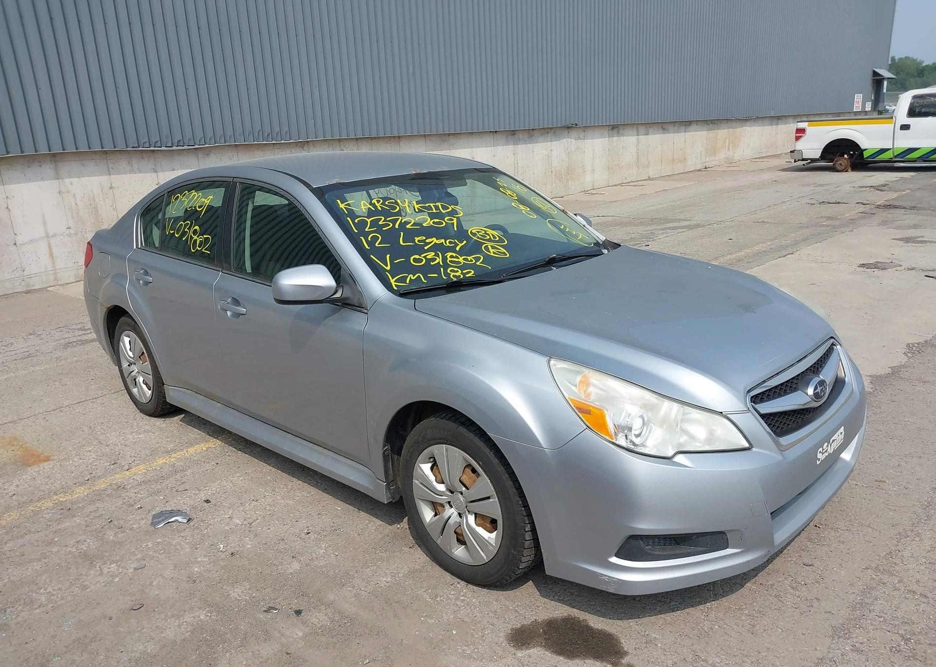2012 SUBARU LEGACY 2.5I