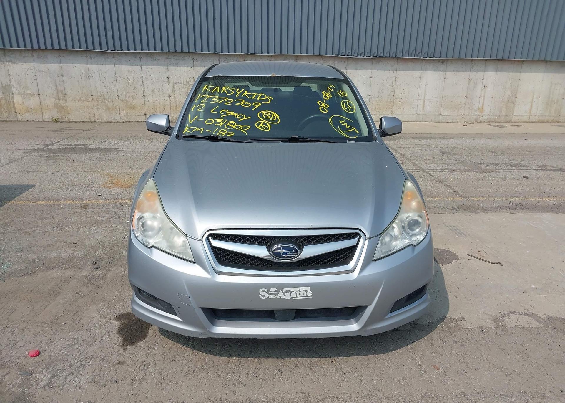 2012 SUBARU LEGACY 2.5I