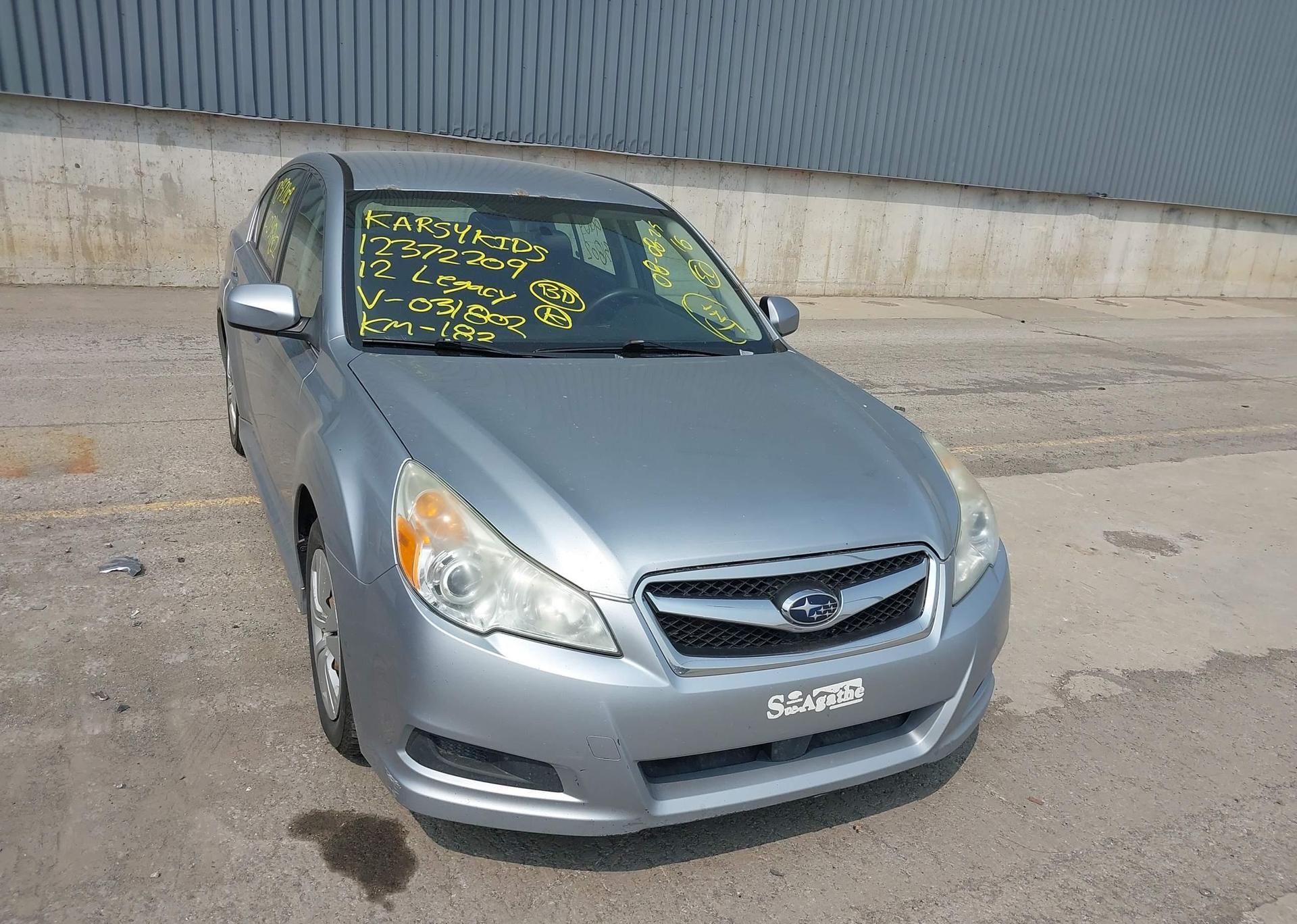 2012 SUBARU LEGACY 2.5I