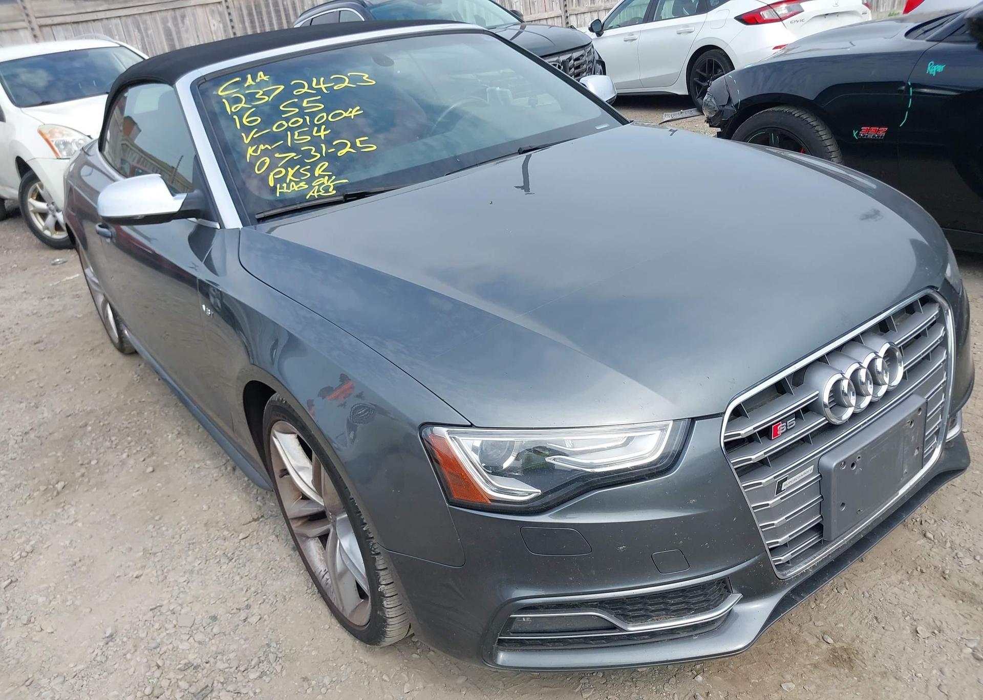 2016 AUDI S5 3.0T TECHNIK