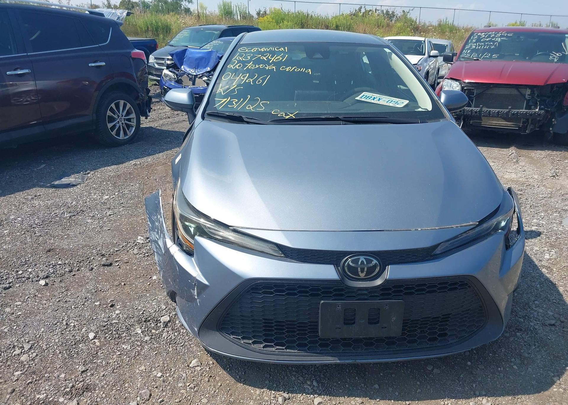 2020 TOYOTA COROLLA