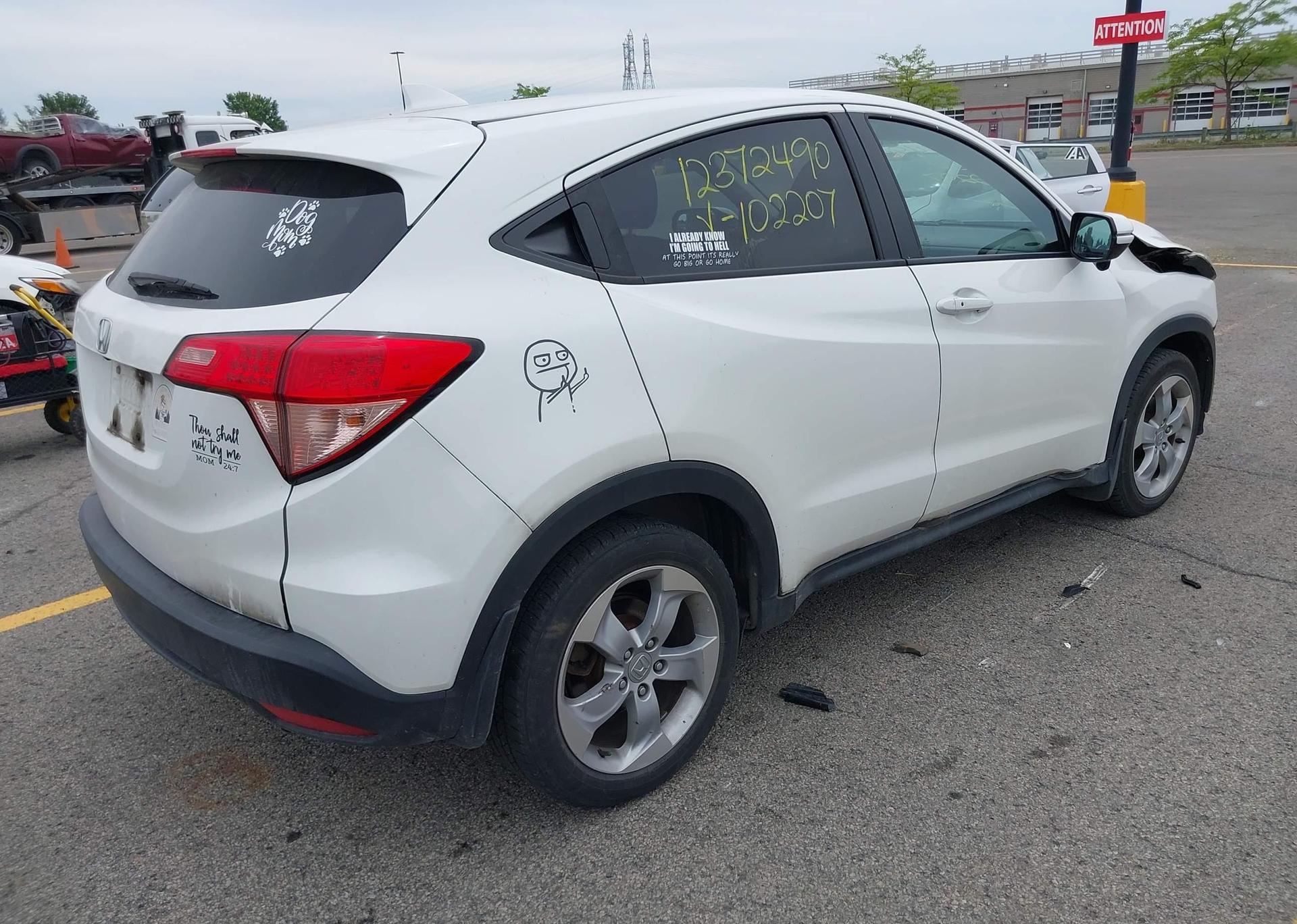 2016 HONDA HR-V