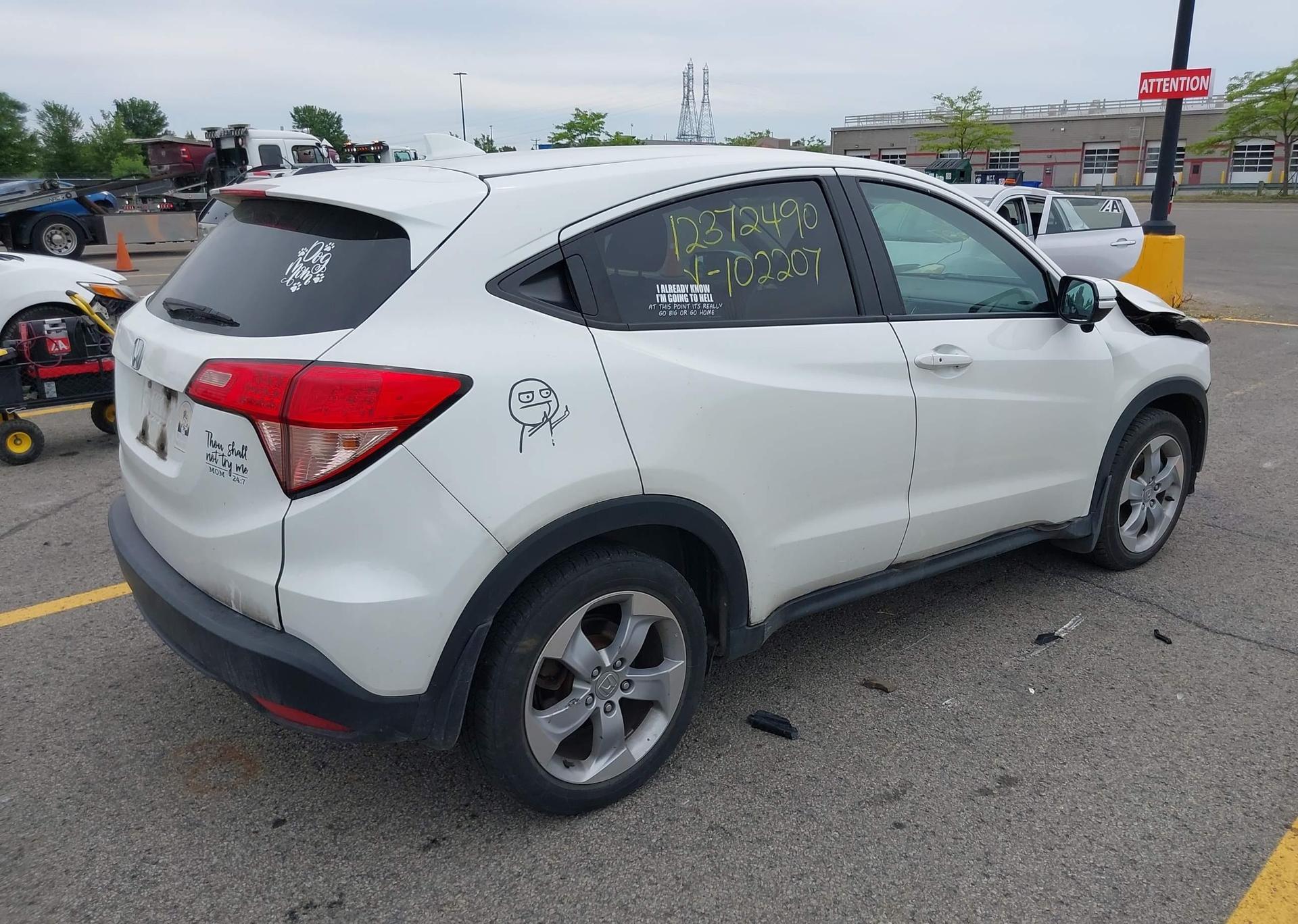 2016 HONDA HR-V