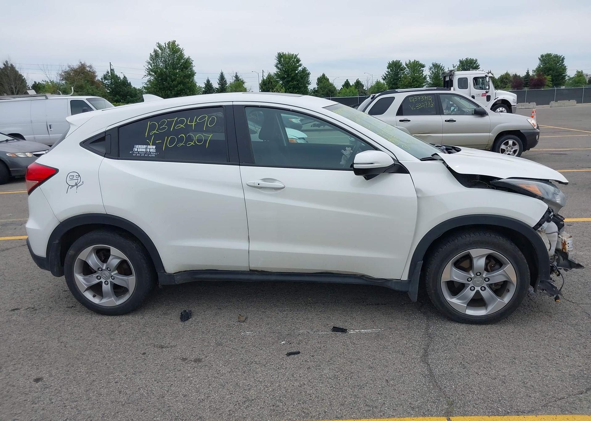 2016 HONDA HR-V