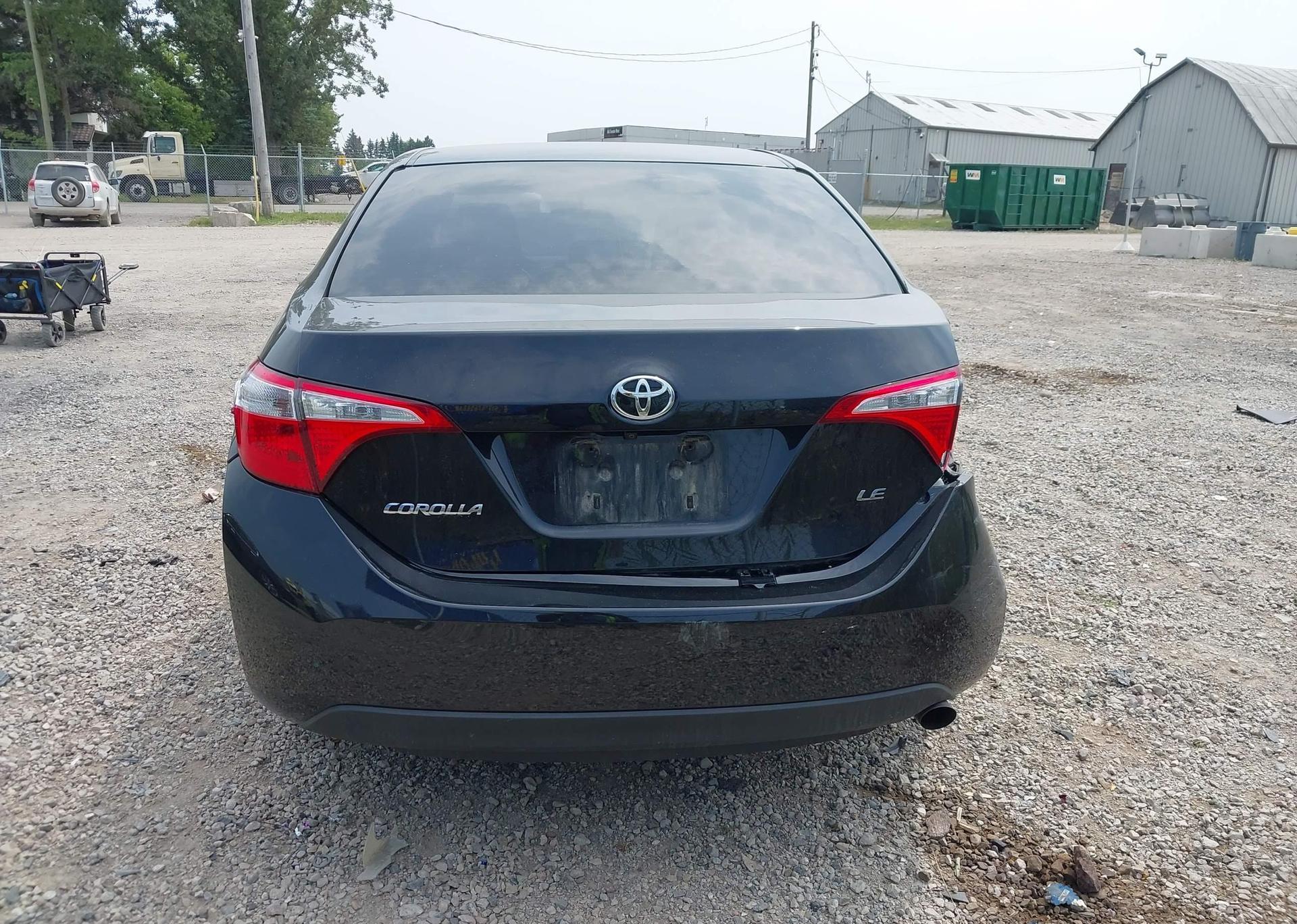 2016 TOYOTA COROLLA LE