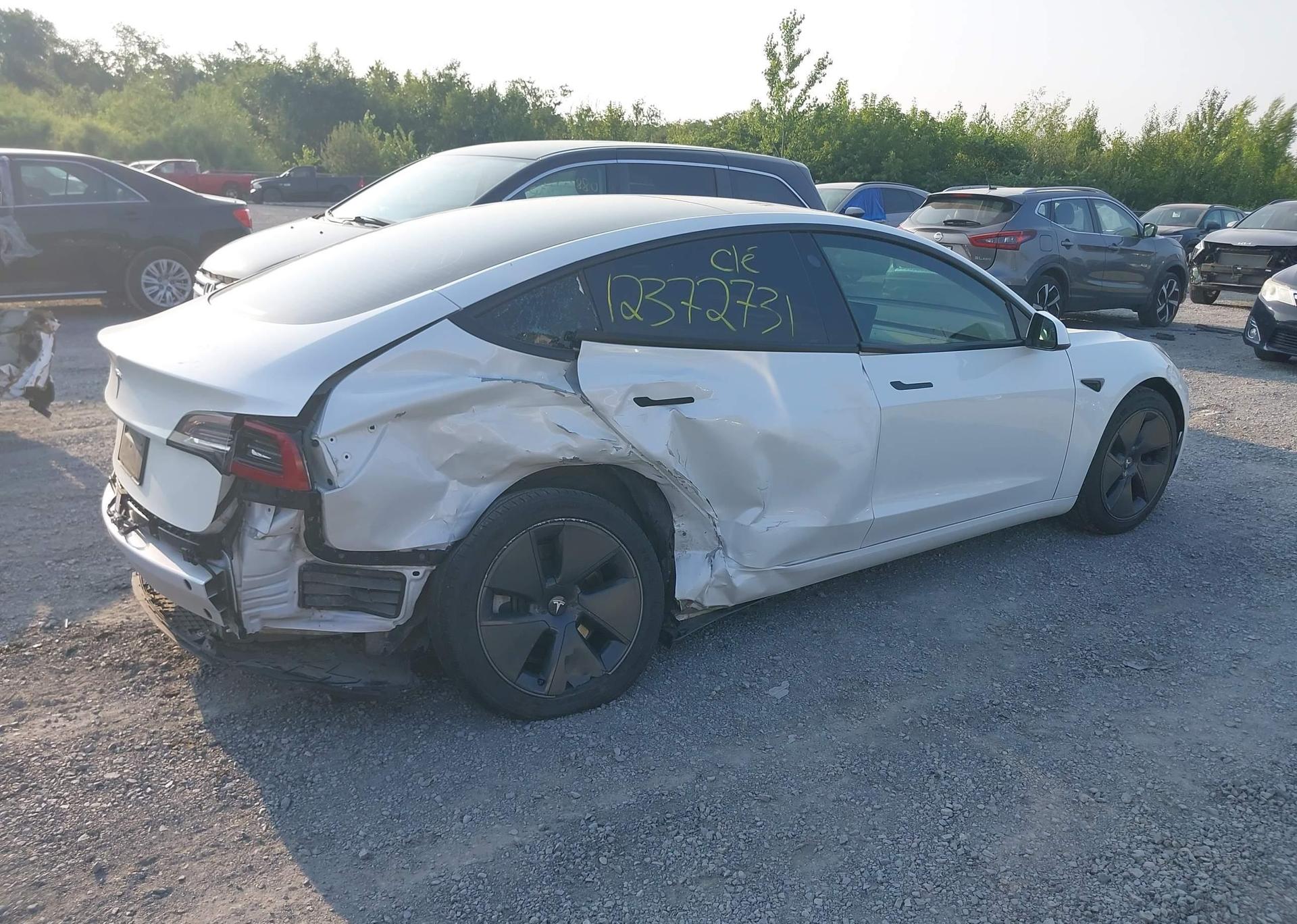 2022 TESLA MODEL 3 RWD