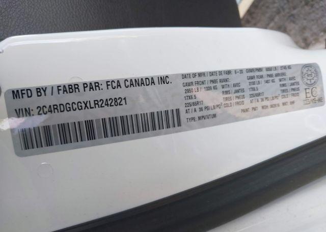 2020 DODGE GRAND CARAVAN PREMIUM PLUS